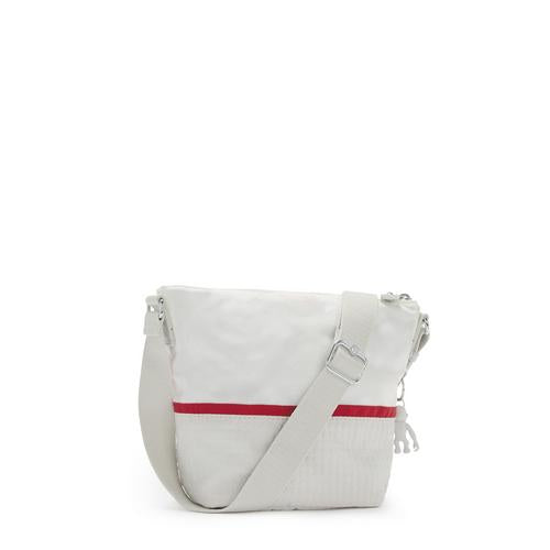 KIPLING-Sonja S-Small Crossbody with Adjustable Shoulder Strap-Coca Cola White Bone-I7127-W72 - I7127-W72