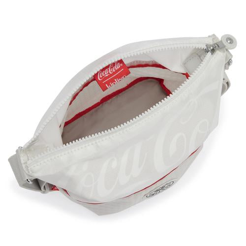 KIPLING-Sonja S-Small Crossbody with Adjustable Shoulder Strap-Coca Cola White Bone-I7127-W72 - I7127-W72