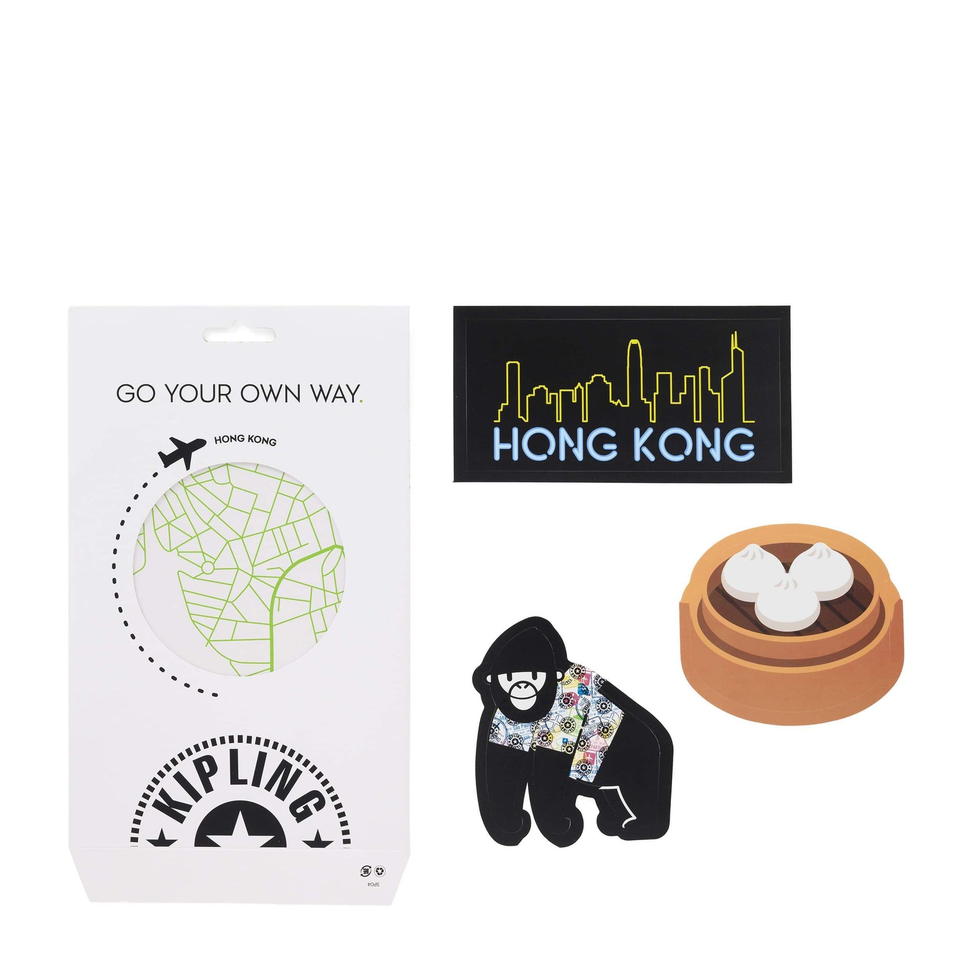 Kipling STICKER SET MONKEY MIX COL SS20-I7463-Q54 - Jashanmal Home