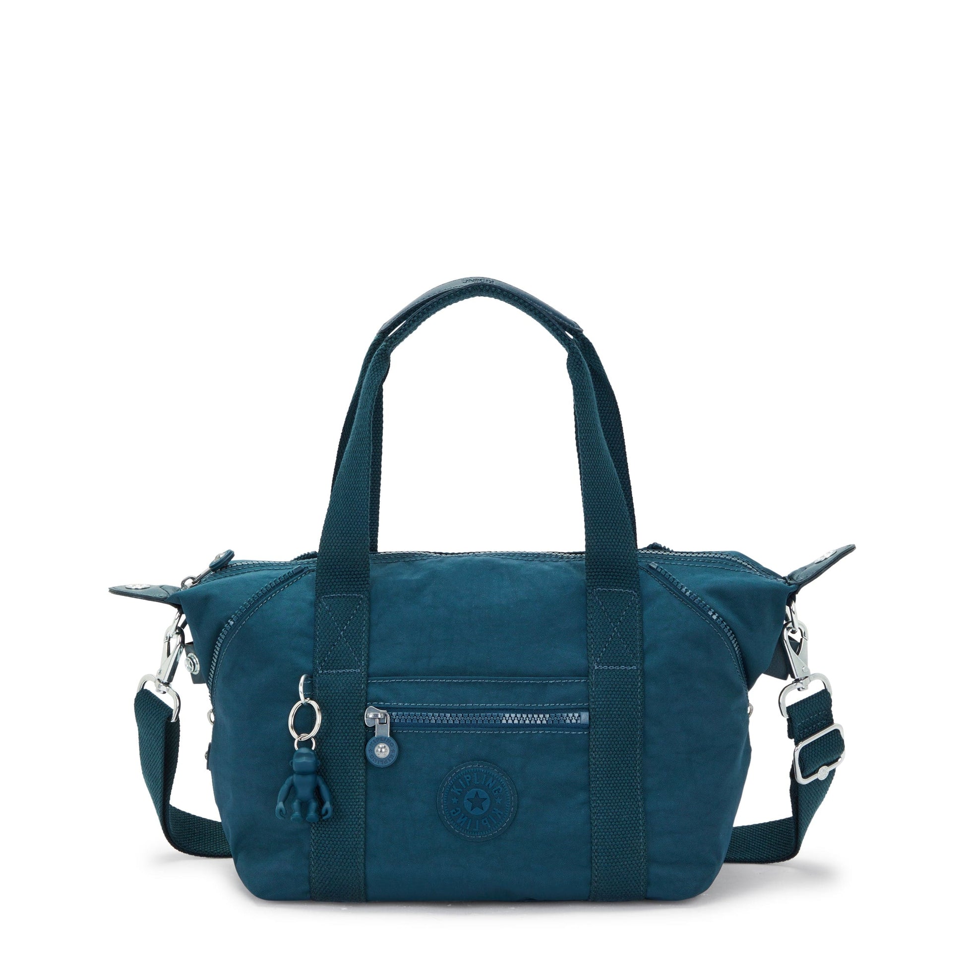 Kipling-Art Mini-Small Handbag (With Removable Shoulderstrap)-Cosmic Emerald-01327-5Hc