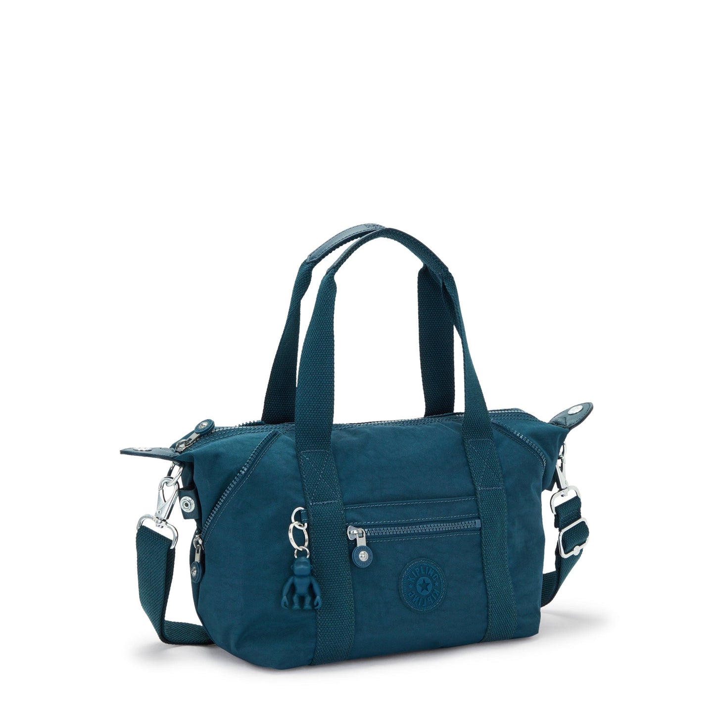 Kipling-Art Mini-Small Handbag (With Removable Shoulderstrap)-Cosmic Emerald-01327-5Hc