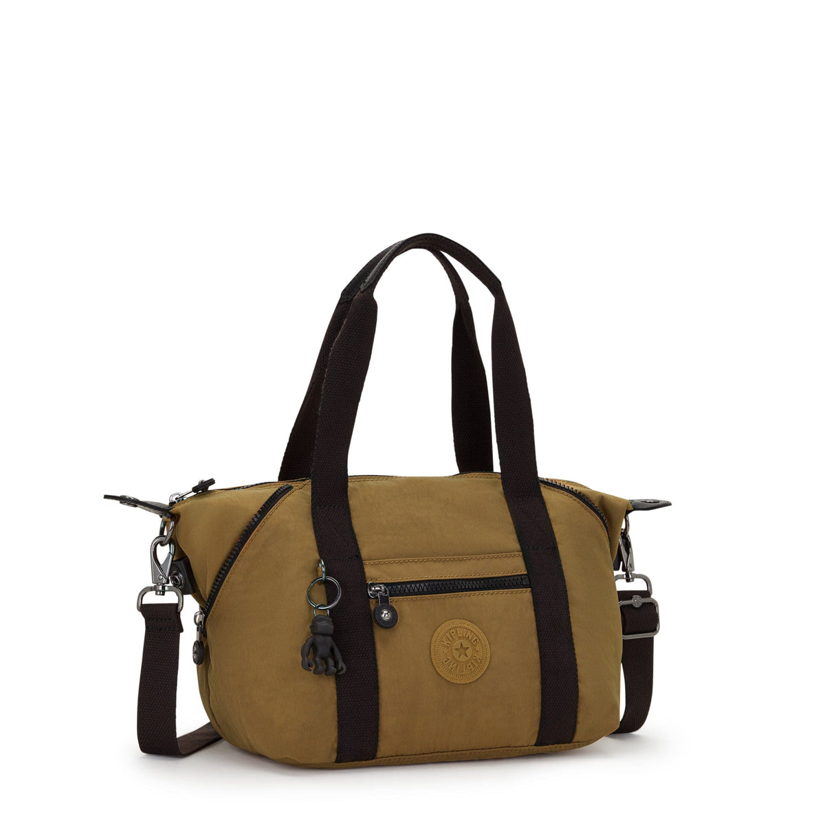 Kipling-Art Mini-Small Handbag (With Removable Shoulderstrap)-Warm Beige Combo-01327-Kz6