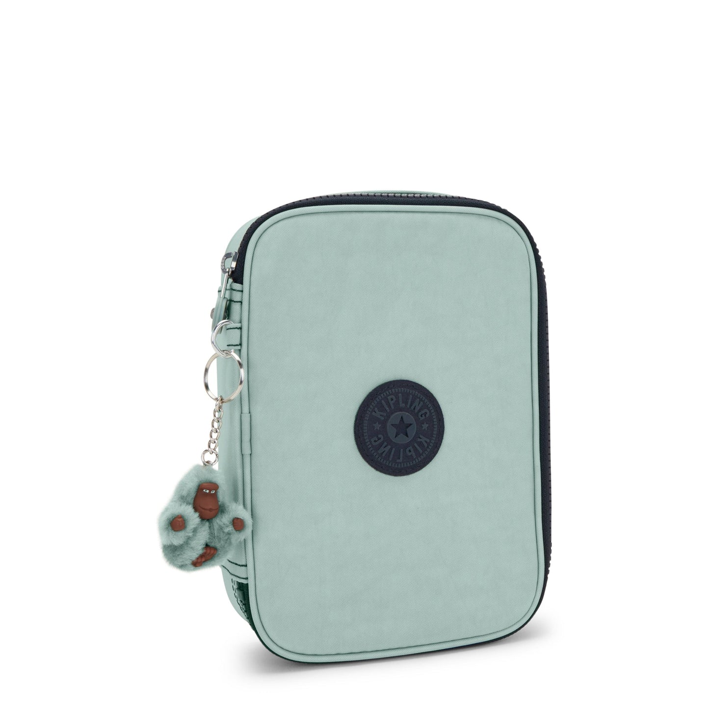 Kipling 100 Pens Sea Green Block Large Pencase C209405-P3W
