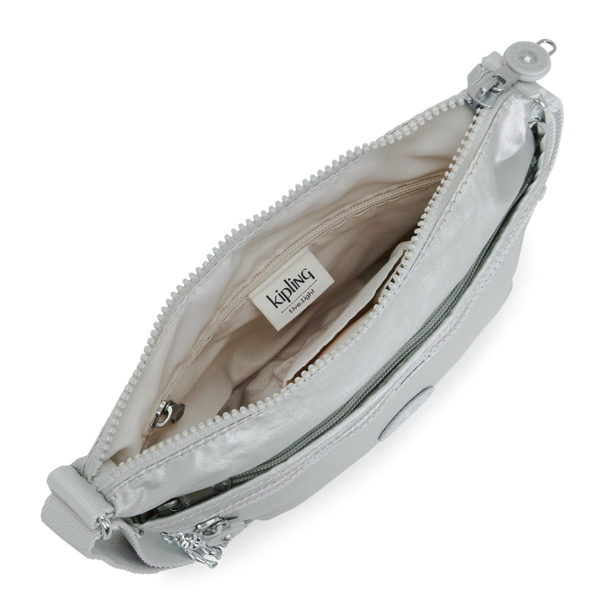 KIPLING-Arto S-Small Crossbody-Bright Metallic-10146-QD7