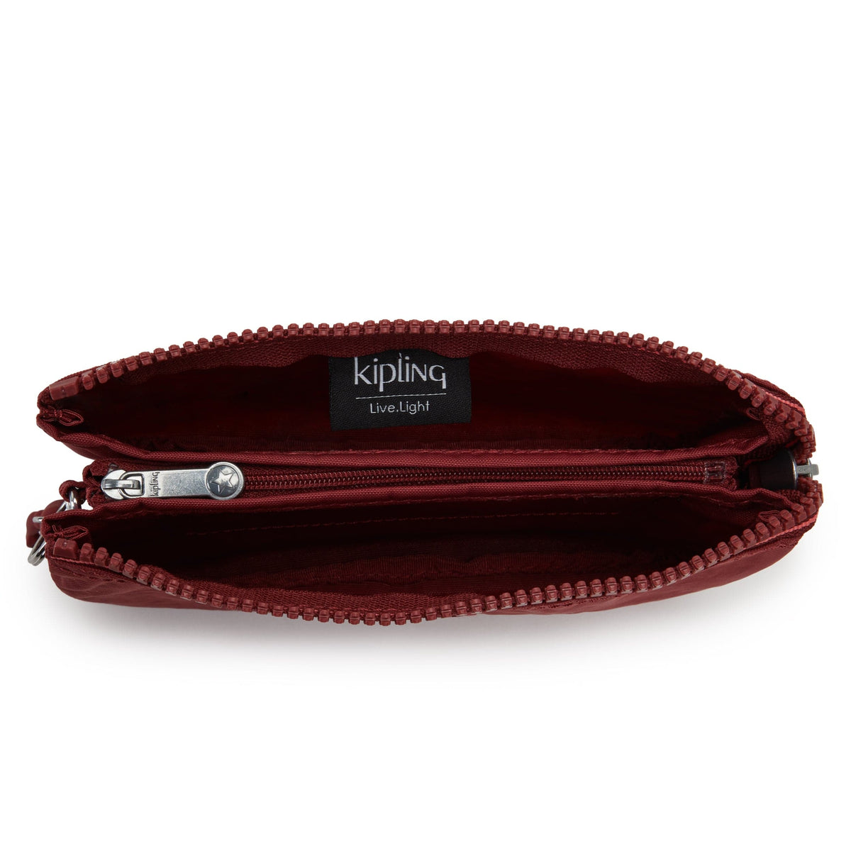 Kipling-Creativity L-Large Purse-Flaring Rust-13265-A1N