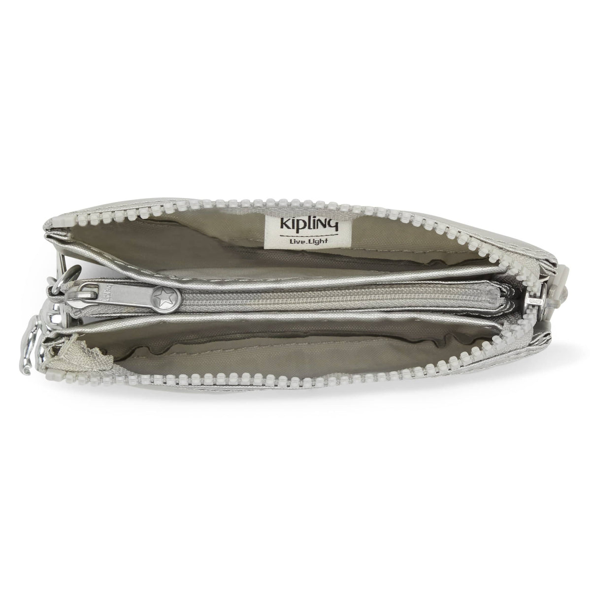 KIPLING-Creativity S-Small purse-Bright Metallic-15205-QD7