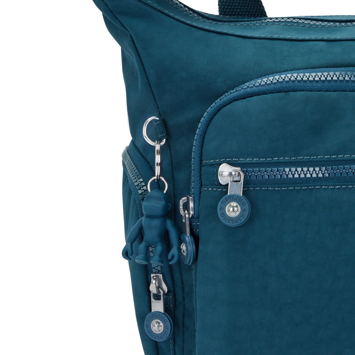 Kipling-Gabbie-Medium Crossbody-Cosmic Emerald-15255-5Hc