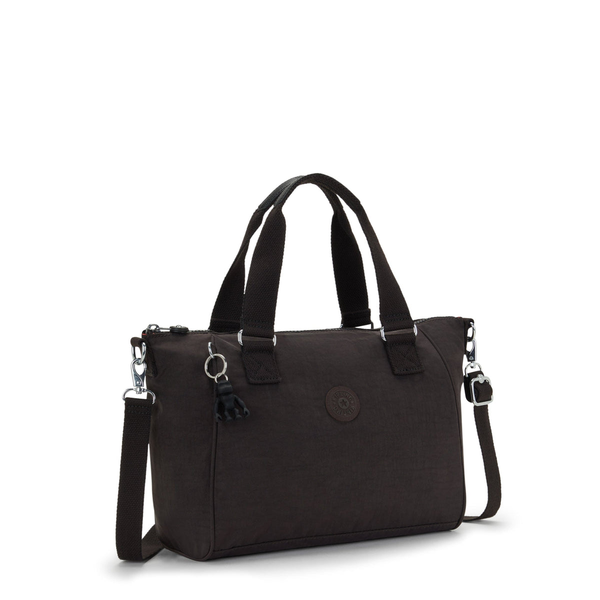 Kipling-Amiel-Medium Handbag (With Removable Shoulderstrap)-Nostalgic Brown-15371-G1R
