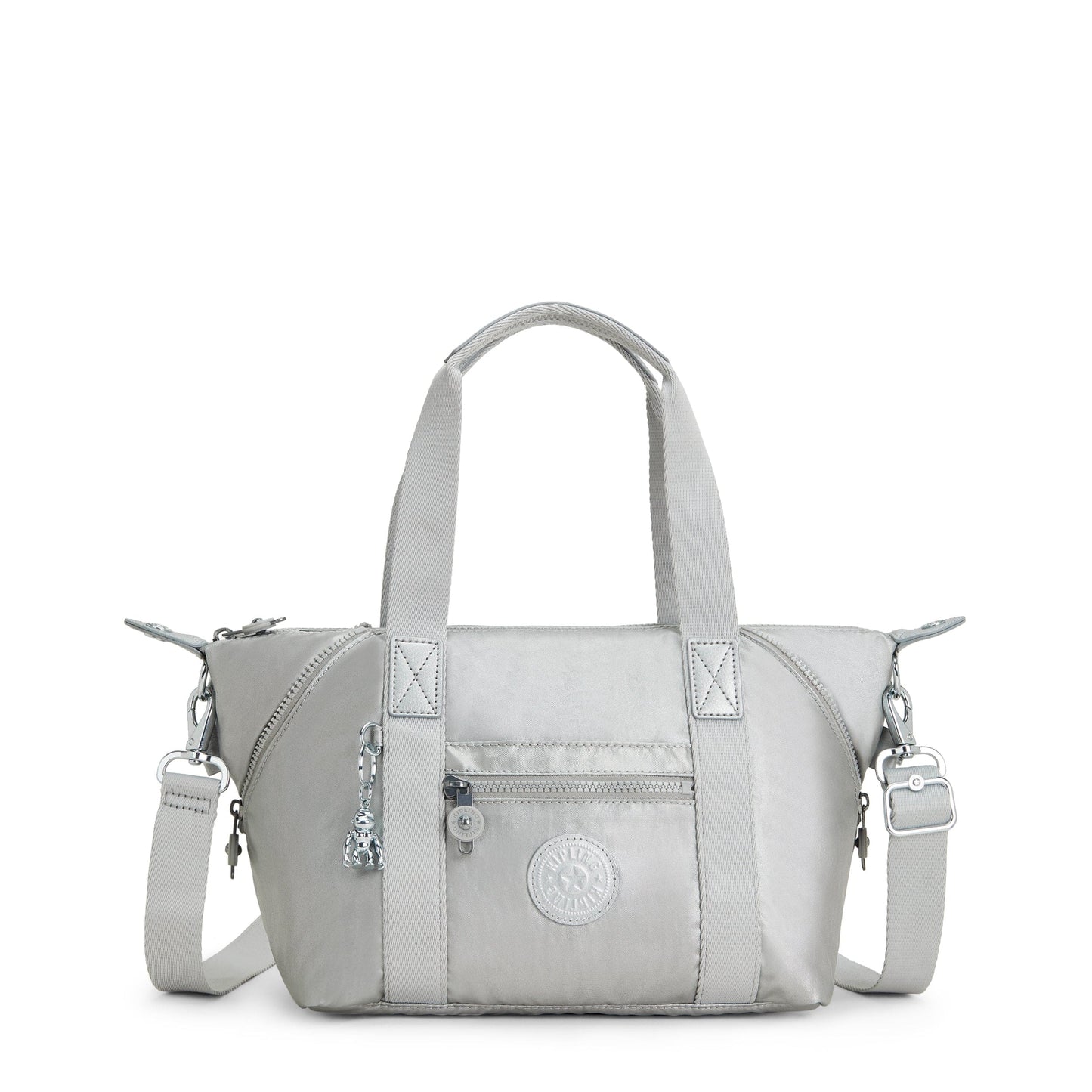 KIPLING-Art Mini-Small handbag (with removable shoulderstrap)-Bright Metallic-15410-QD7