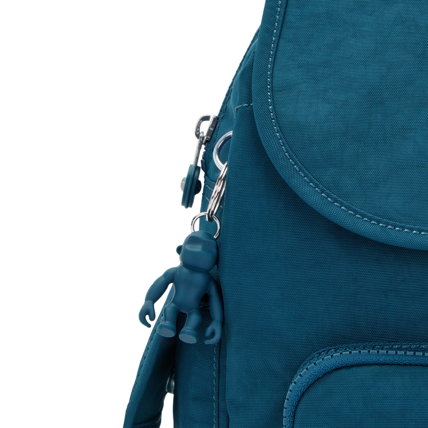 Kipling-City Pack S-Small Backpack-Cosmic Emerald-15635-5Hc