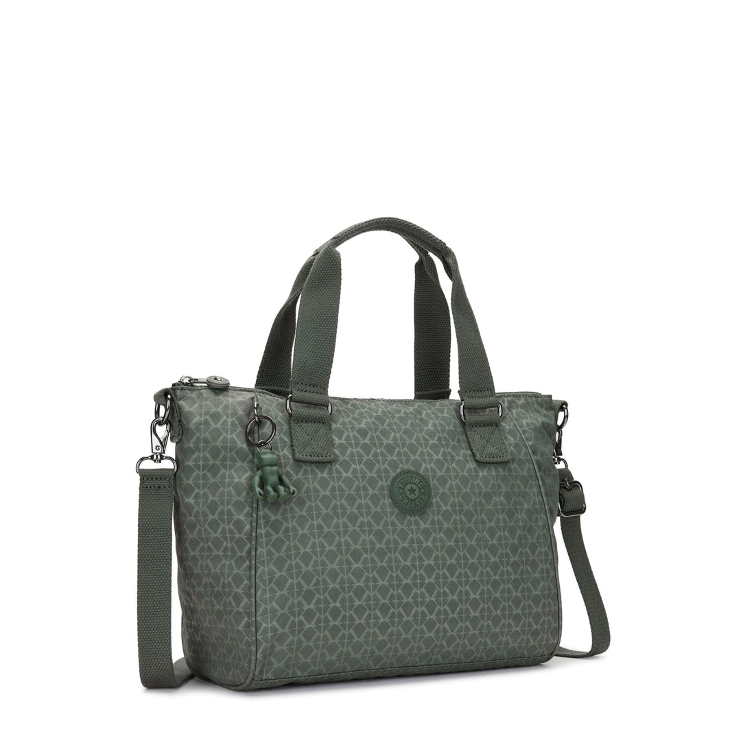 Kipling Amiel Medium Handbag With Removable Shoulderstrap Sign Green Jashanmal Bahrain