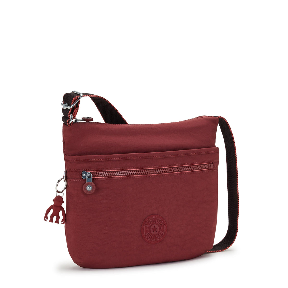Kipling-Arto-Medium Crossbody-Flaring Rust-19911-A1N