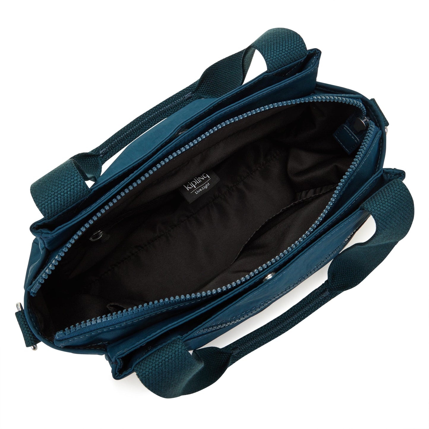 Kipling-Elysia-Medium Shoulderbag (With Removable Shoulderstrap)-Cosmic Emerald-43791-5Hc