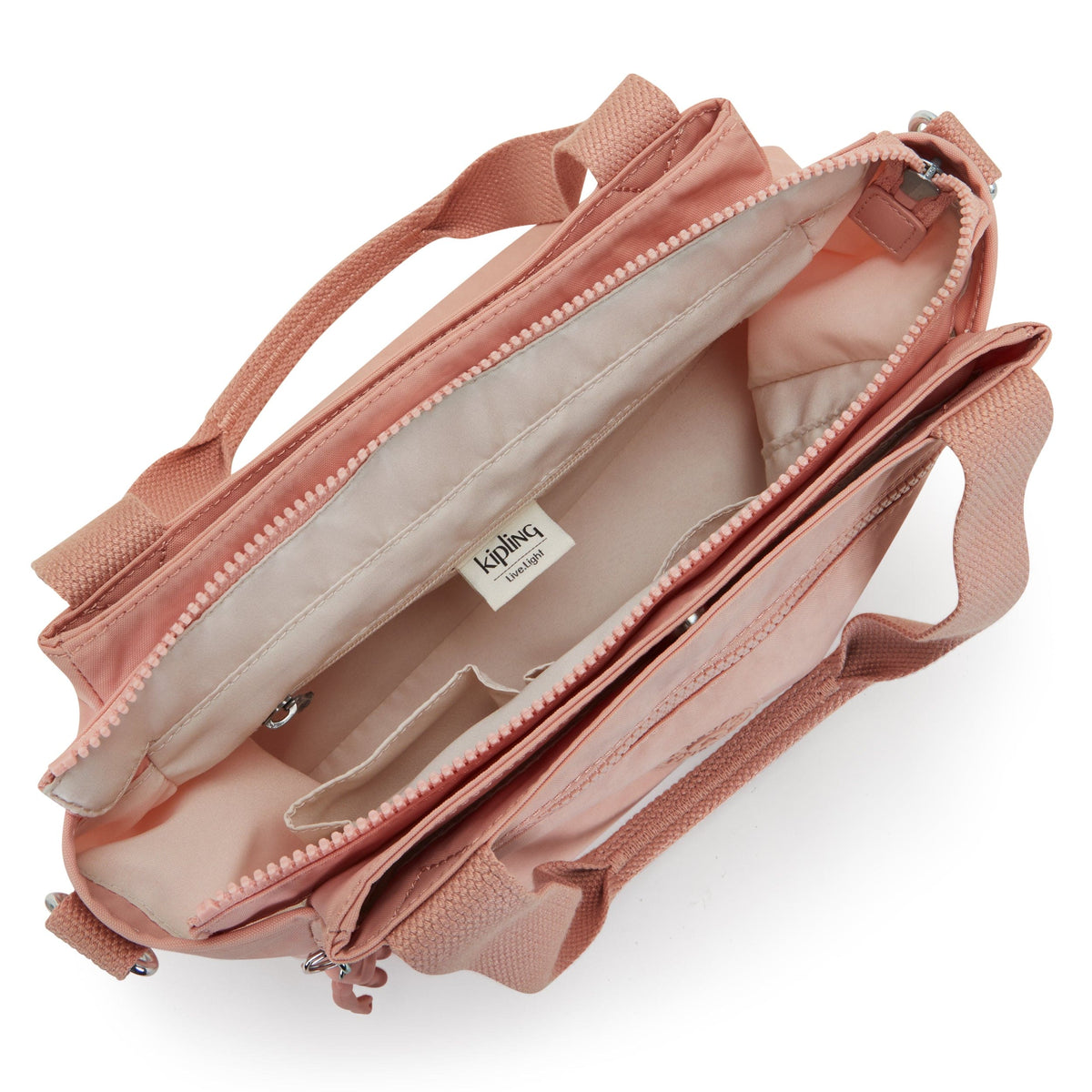 Kipling-Elysia-Medium Shoulderbag (With Removable Shoulderstrap)-Tender Rose-43791-D8E