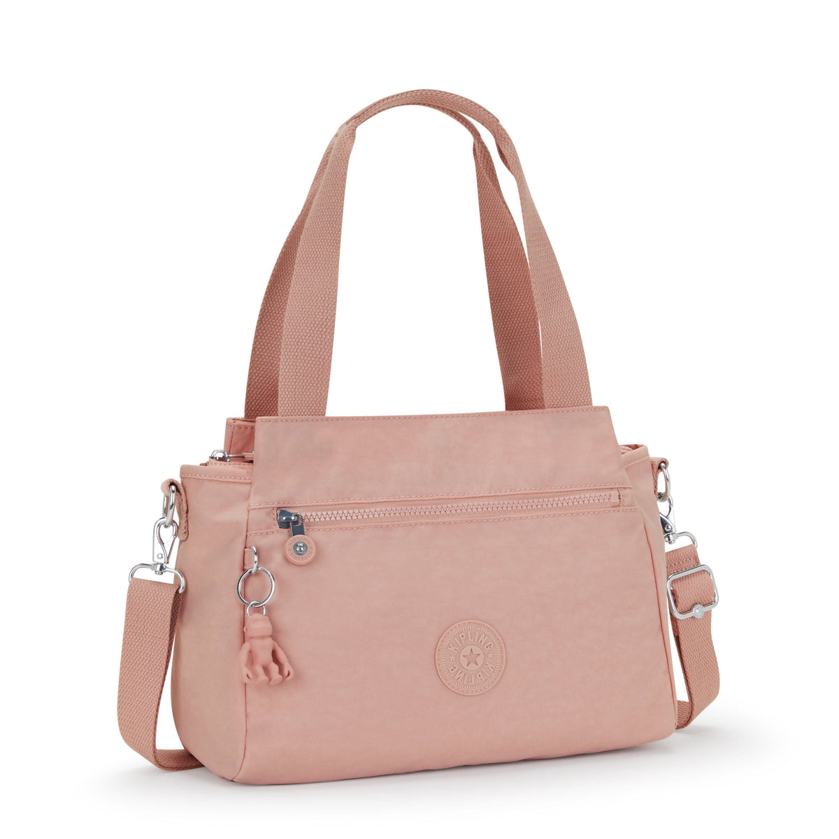 Kipling-Elysia-Medium Shoulderbag (With Removable Shoulderstrap)-Tender Rose-43791-D8E