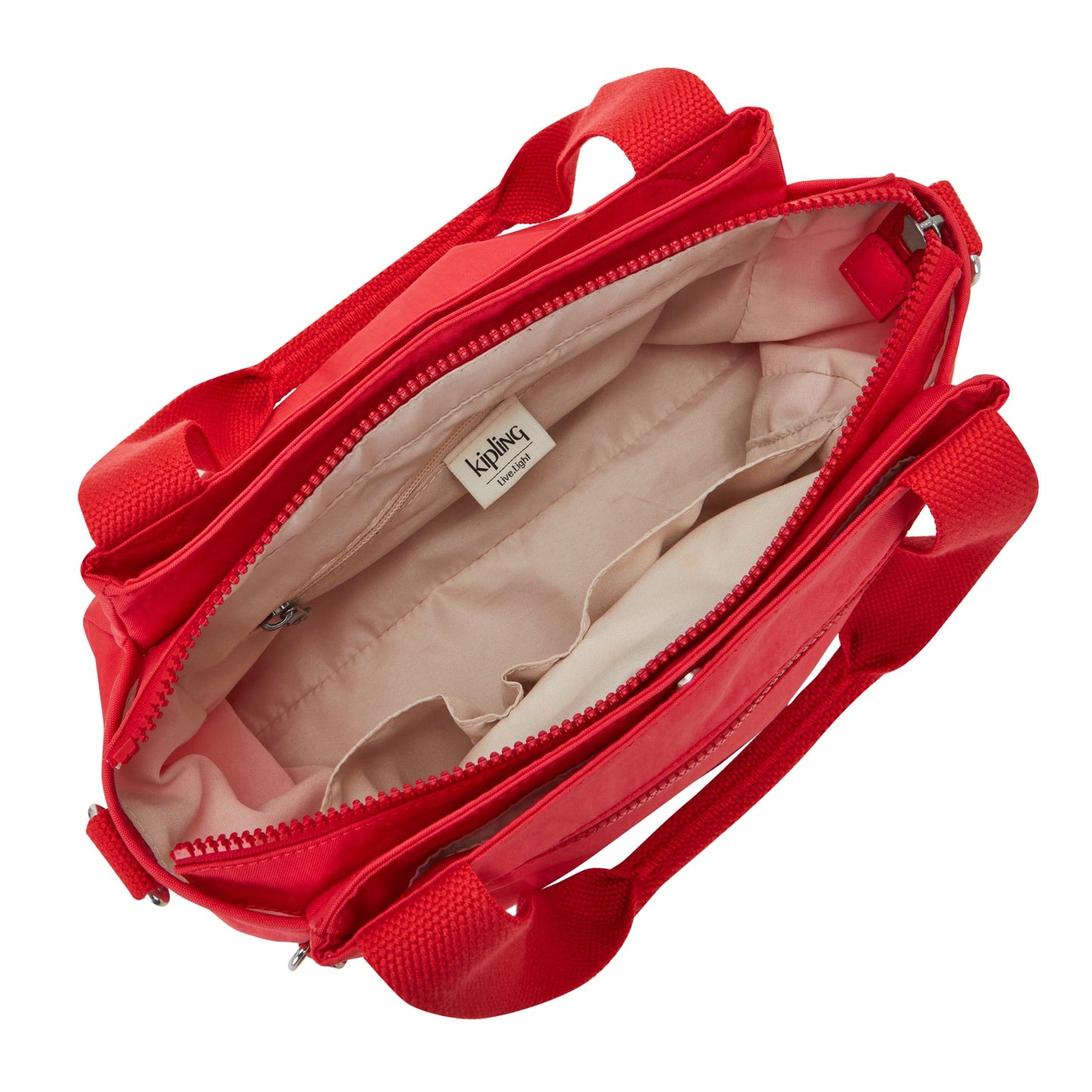 Kipling-Elysia-Medium Shoulderbag (With Removable Shoulderstrap)-Party Pink-43791-N3D