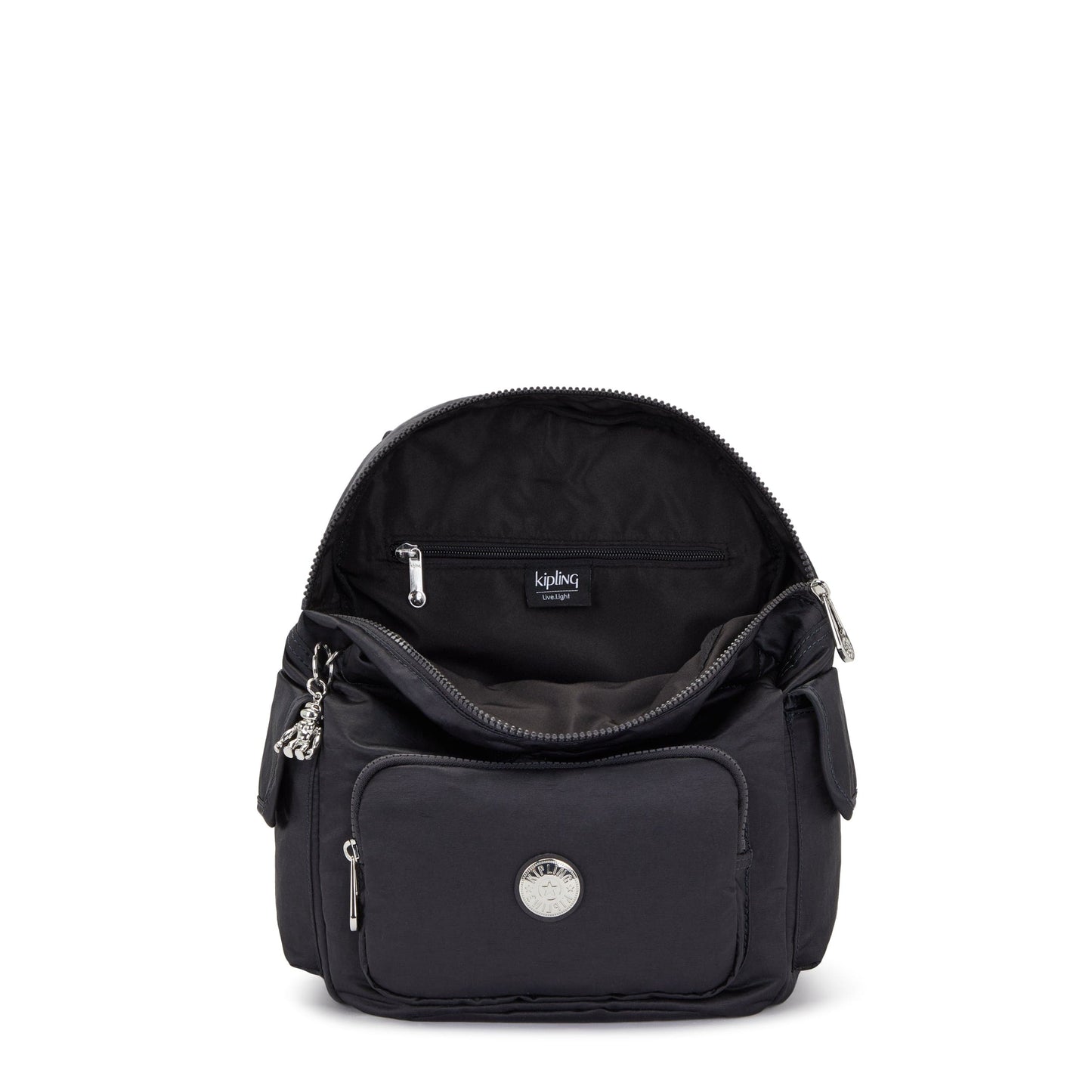 Kipling-City Pack S-Small Backpack-Nocturnal Satin-I2525-8Ea