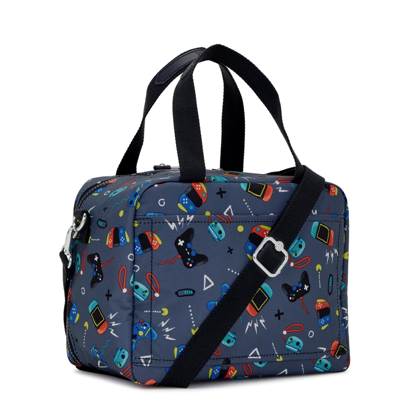 Kipling-Miyo-Large Lunchbox (With Trolley Sleeve)-Gaming Grey-I2989-T6T