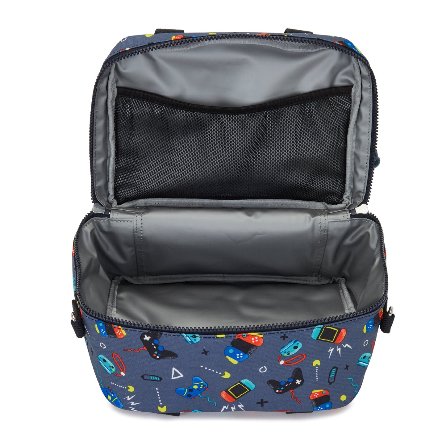 Kipling-Miyo-Large Lunchbox (With Trolley Sleeve)-Gaming Grey-I2989-T6T