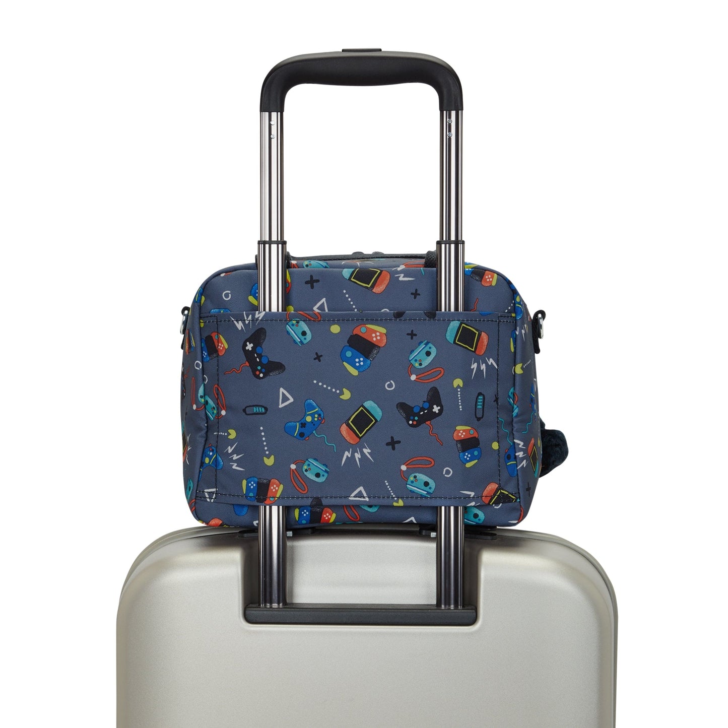 Kipling-Miyo-Large Lunchbox (With Trolley Sleeve)-Gaming Grey-I2989-T6T