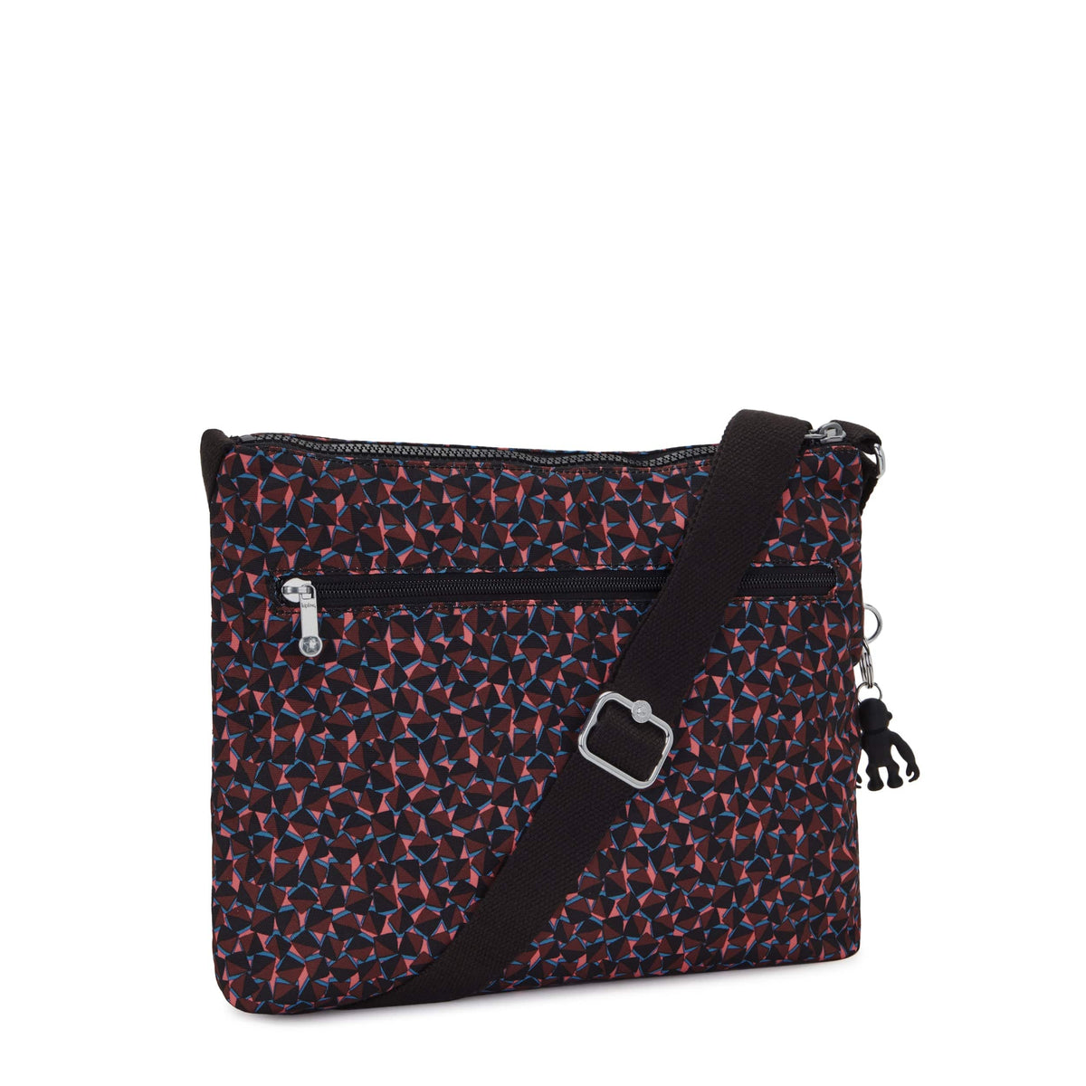 Kipling-Alvar-Medium Crossbody-Happy Squares-I3066-B3X