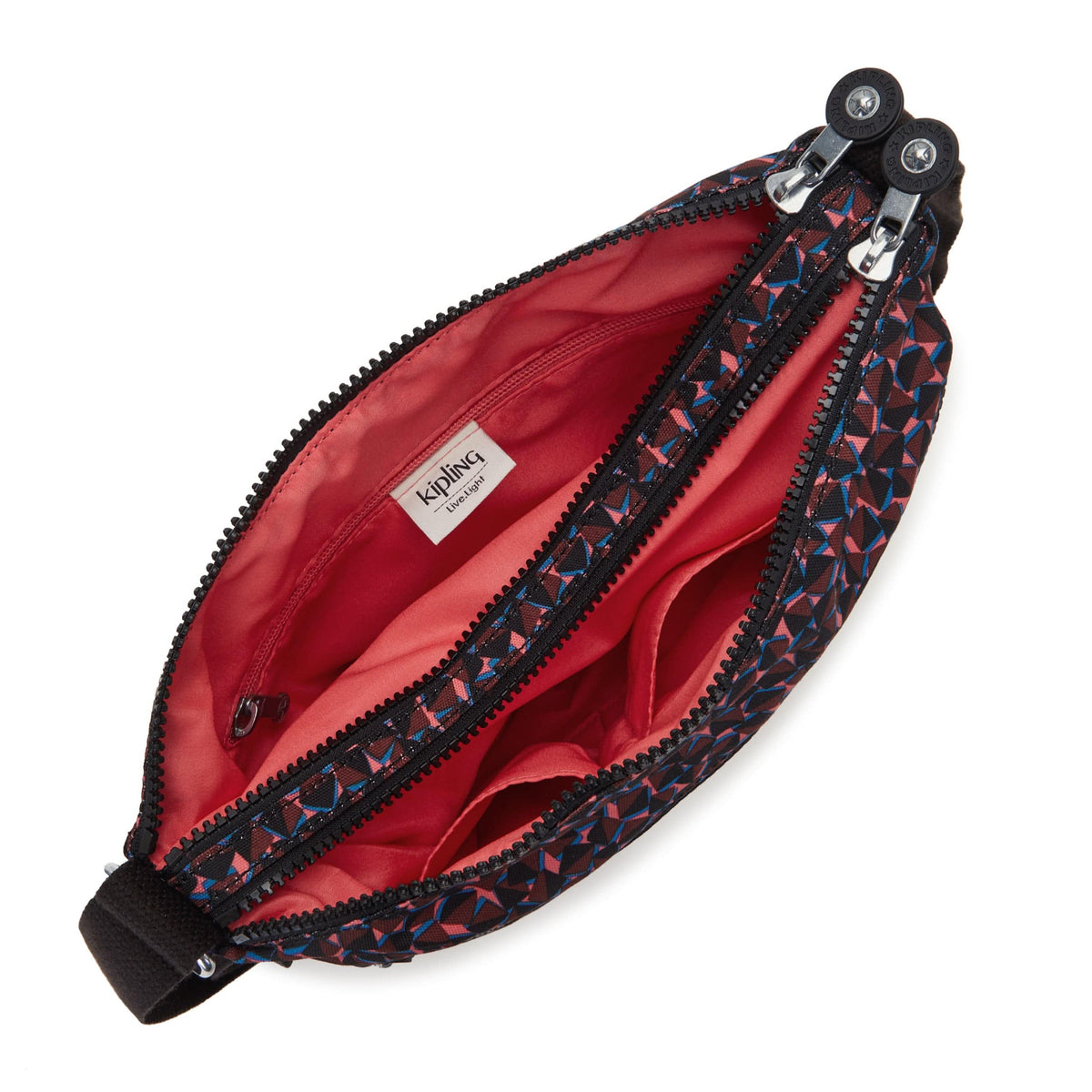 Kipling-Alvar-Medium Crossbody-Happy Squares-I3066-B3X
