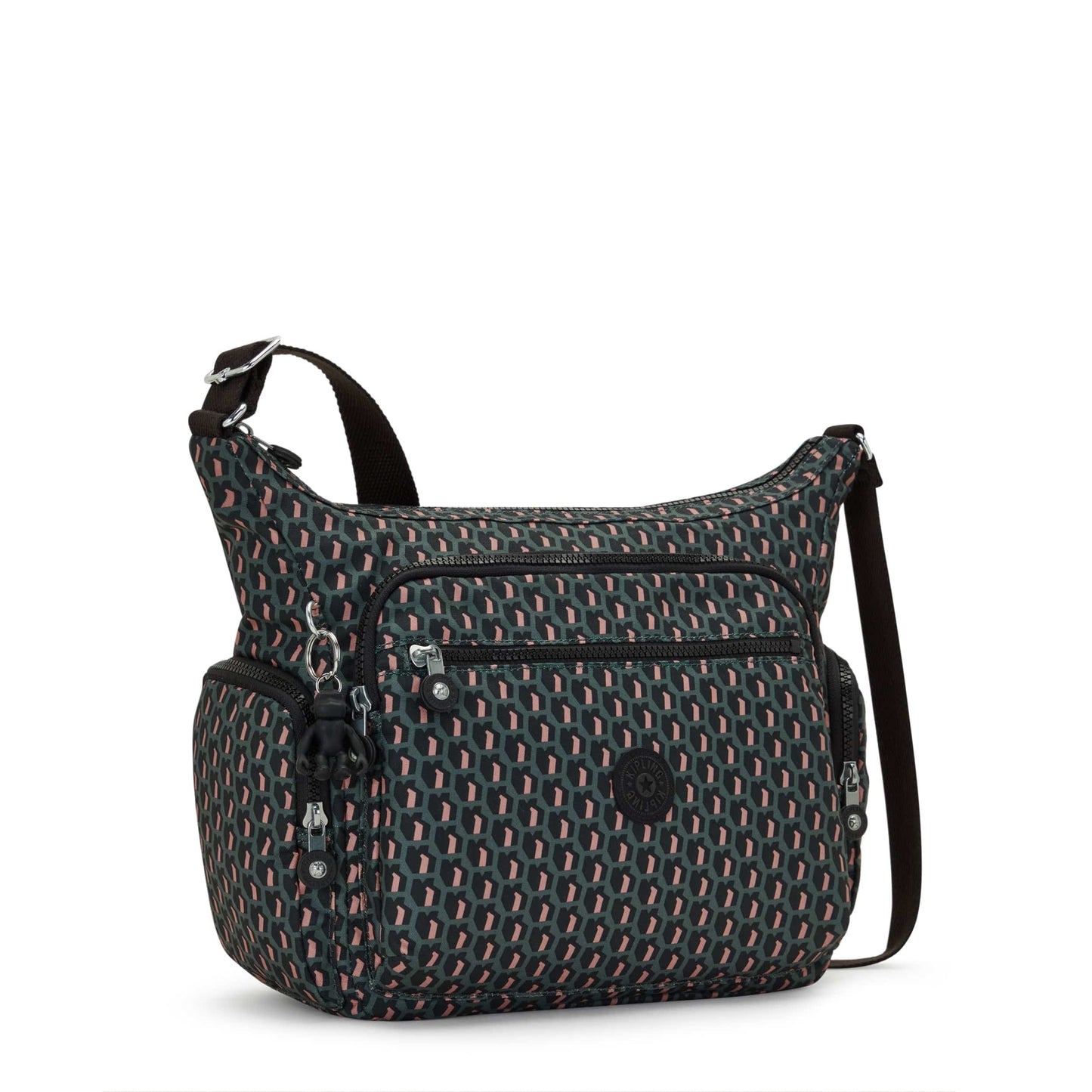 Kipling-Gabbie-Medium Crossbody-3D K Pink-I3186-E1A