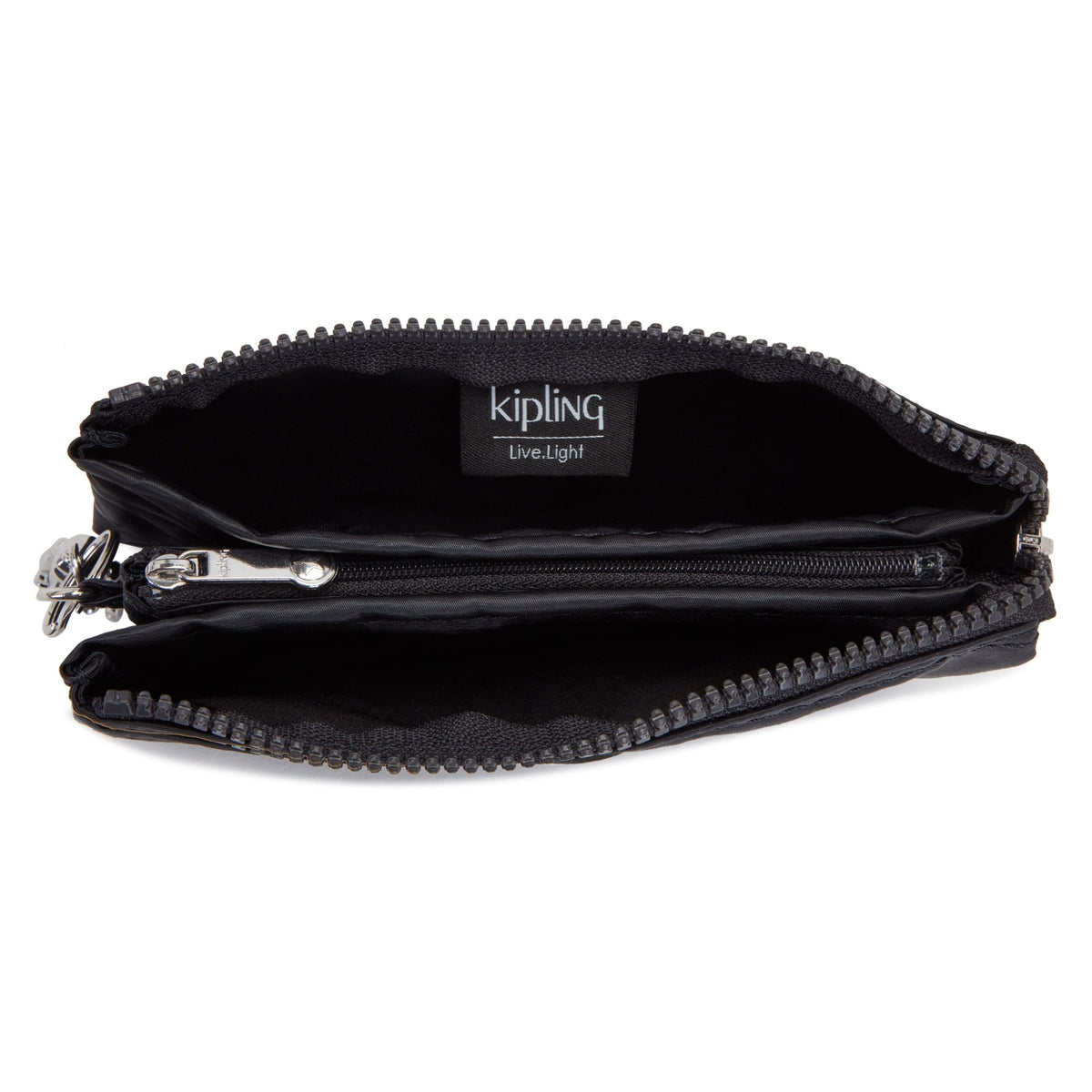 Kipling-Creativity L-Large Purse-Nocturnal Satin-I3361-8Ea