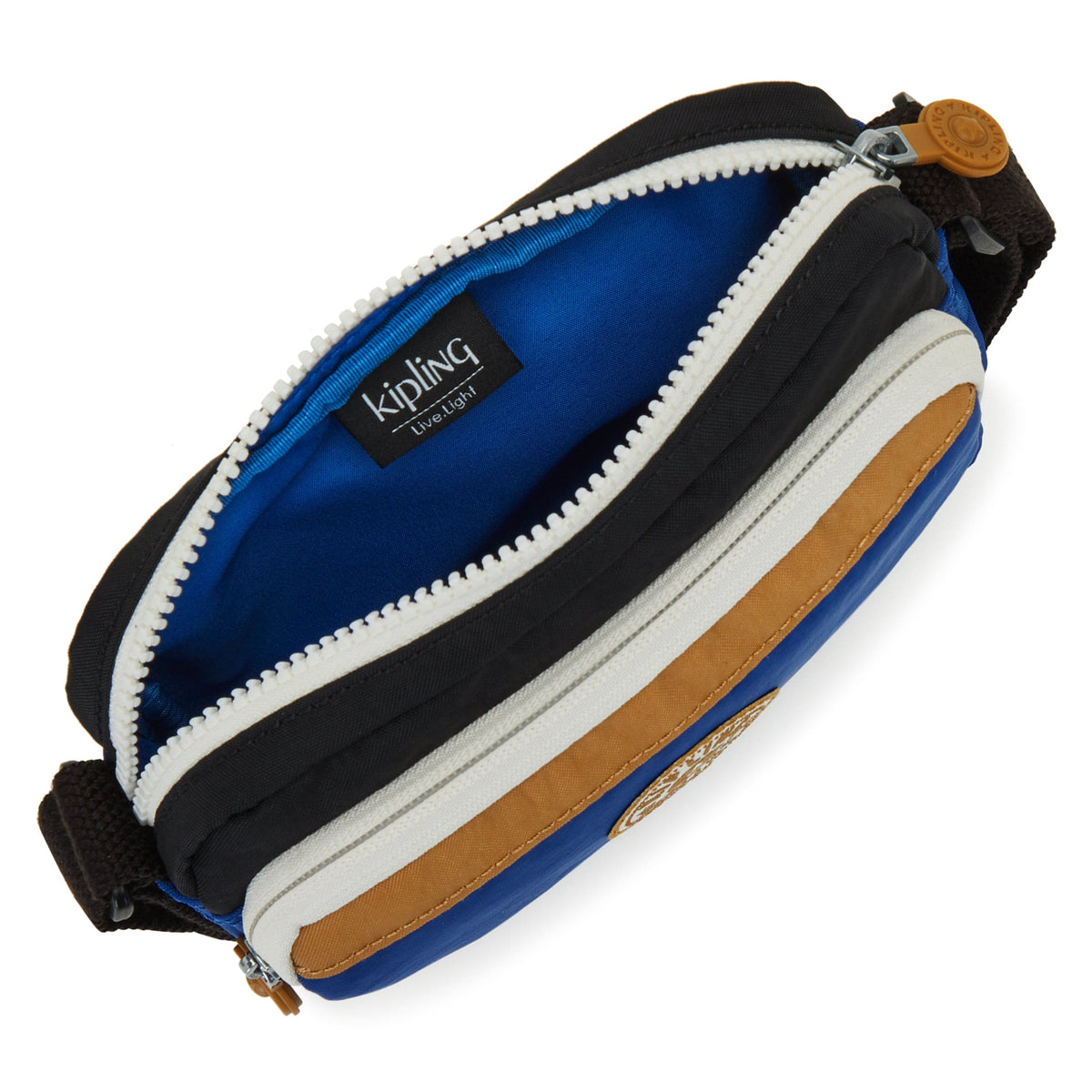 Kipling-Sisko-Small Crossbody-Duo Blue Beige-I3615-4Ny
