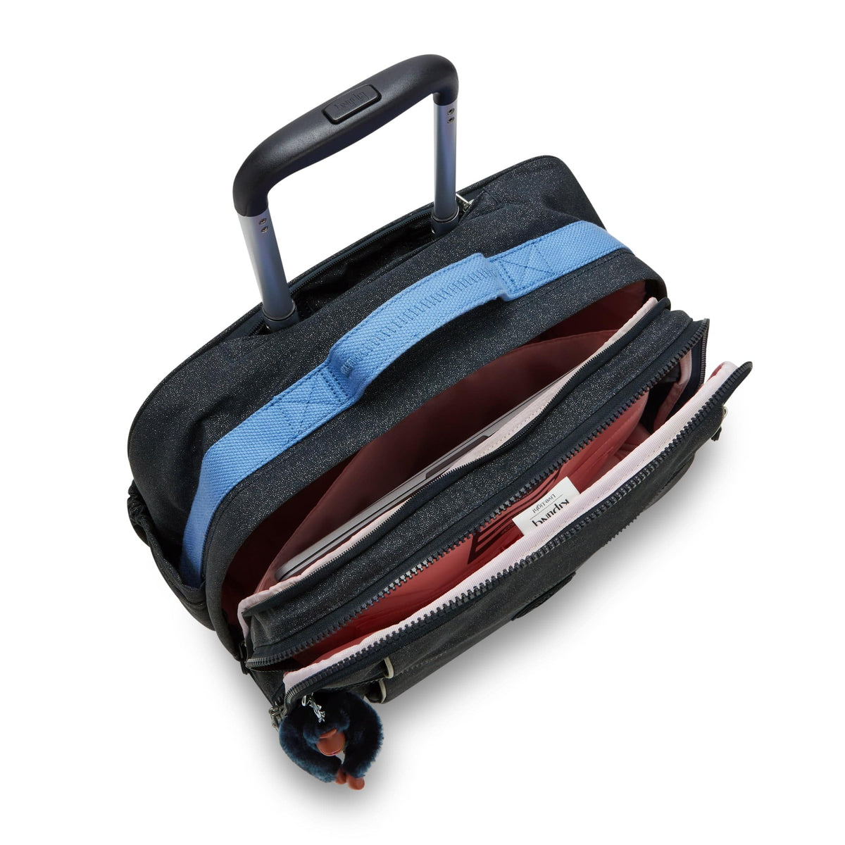 KIPLING-New Storia-Large wheeled bag-True Bl Glitter-I3767-U18