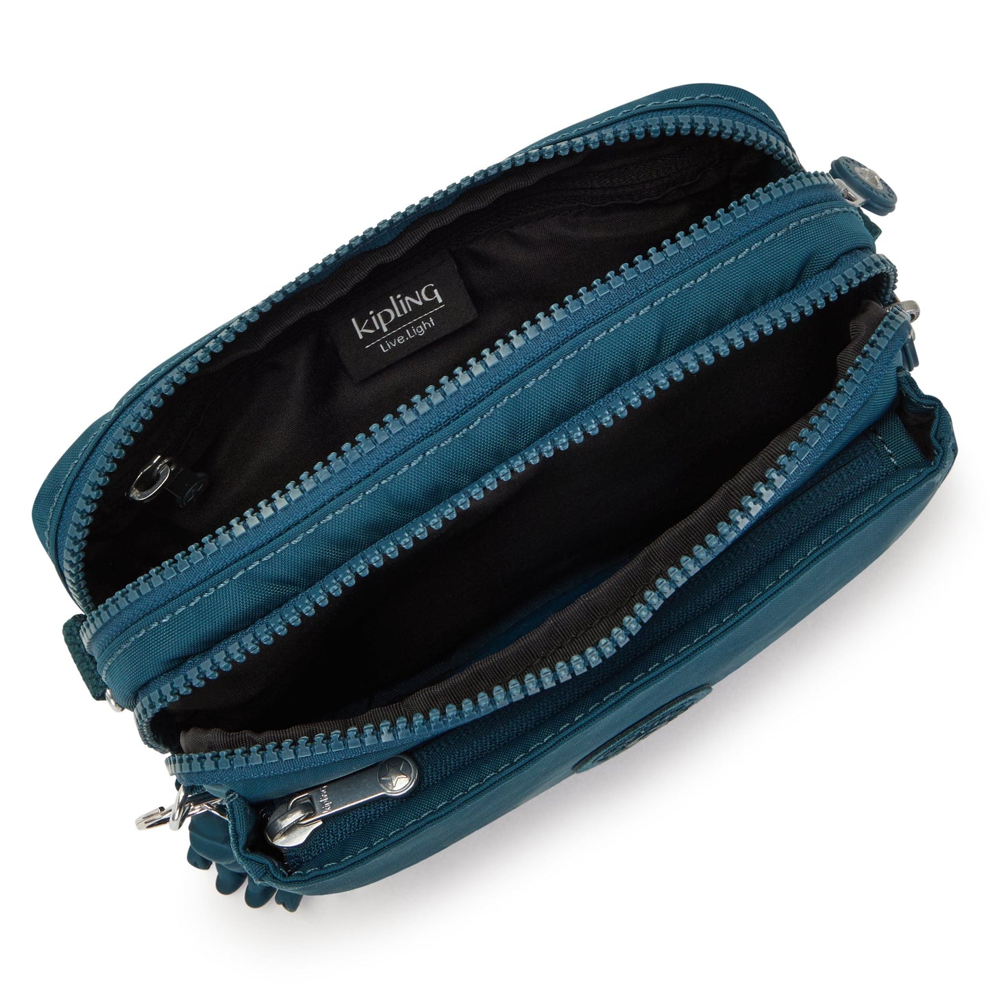 Kipling-Abanu Multi-Small Crossbody Convertible To Waistbag (With Removable Straps)-Cosmic Emerald-I3795-5Hc