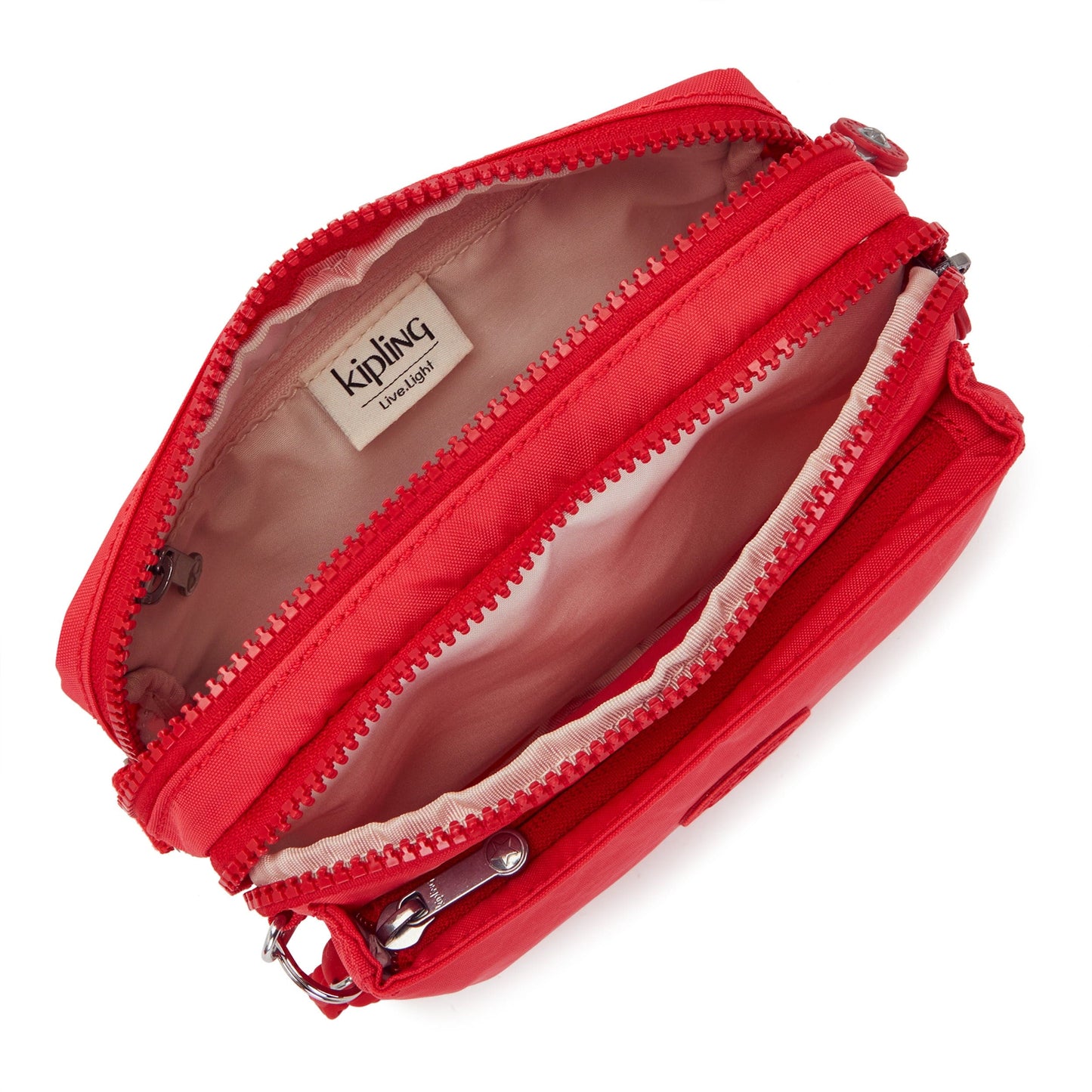 Kipling-Abanu Multi-Small Crossbody Convertible To Waistbag (With Removable Straps)-Party Pink-I3795-N3D