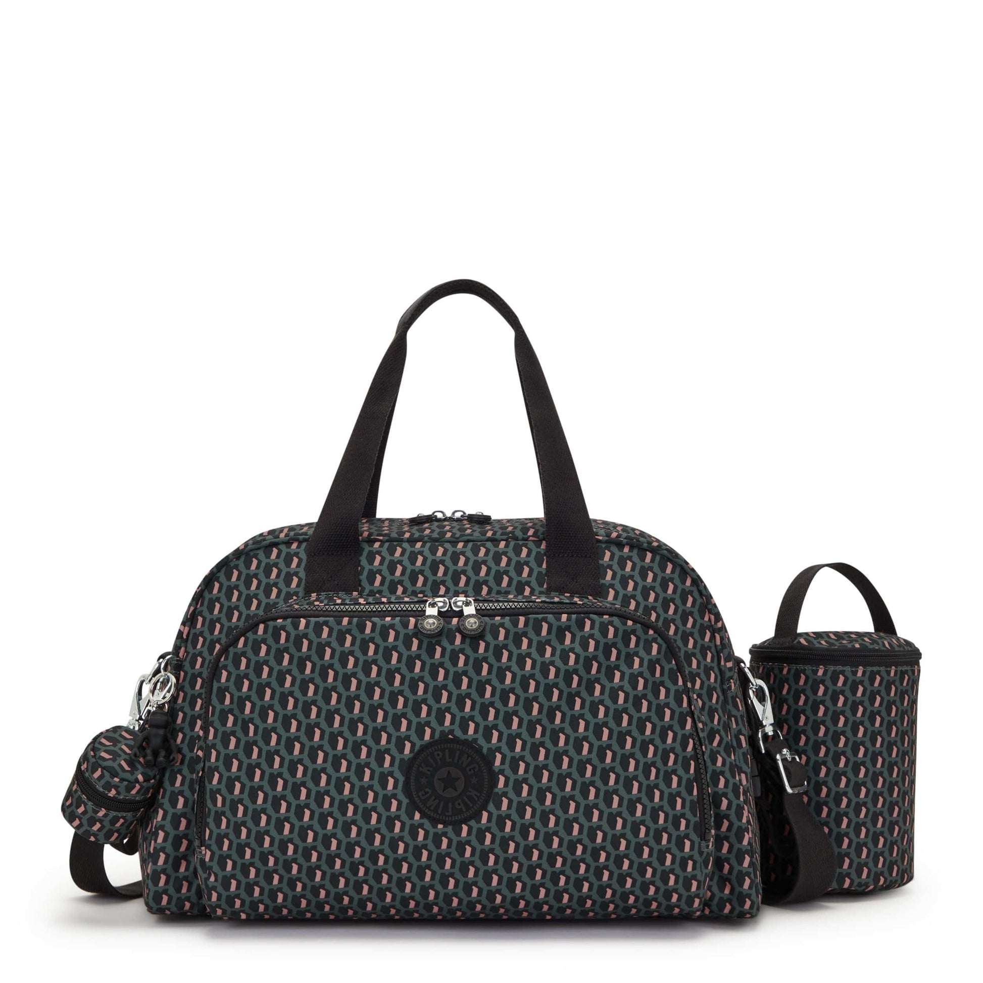 KIPLING-Camama-Large Babybag (With Changing Mat)-3D K Pink-I4068-E1A