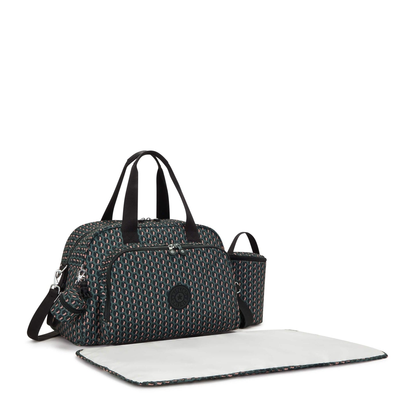 Kipling-Camama-Large Babybag (With Changing Mat)-3D K Pink-I4068-E1A