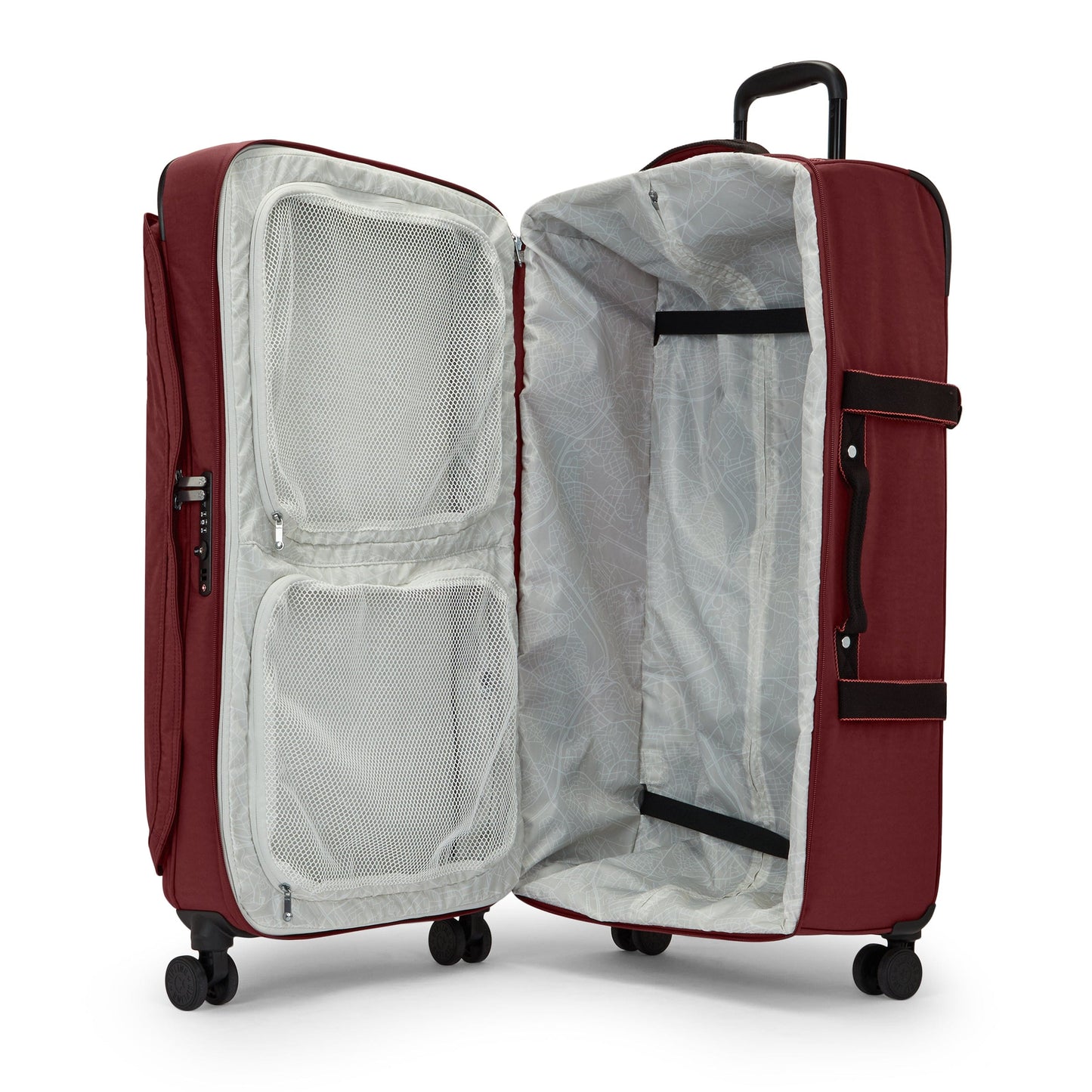 Kipling-Spontaneous L-Large Wheeled Luggage-Flaring Rust-I4193-A1N