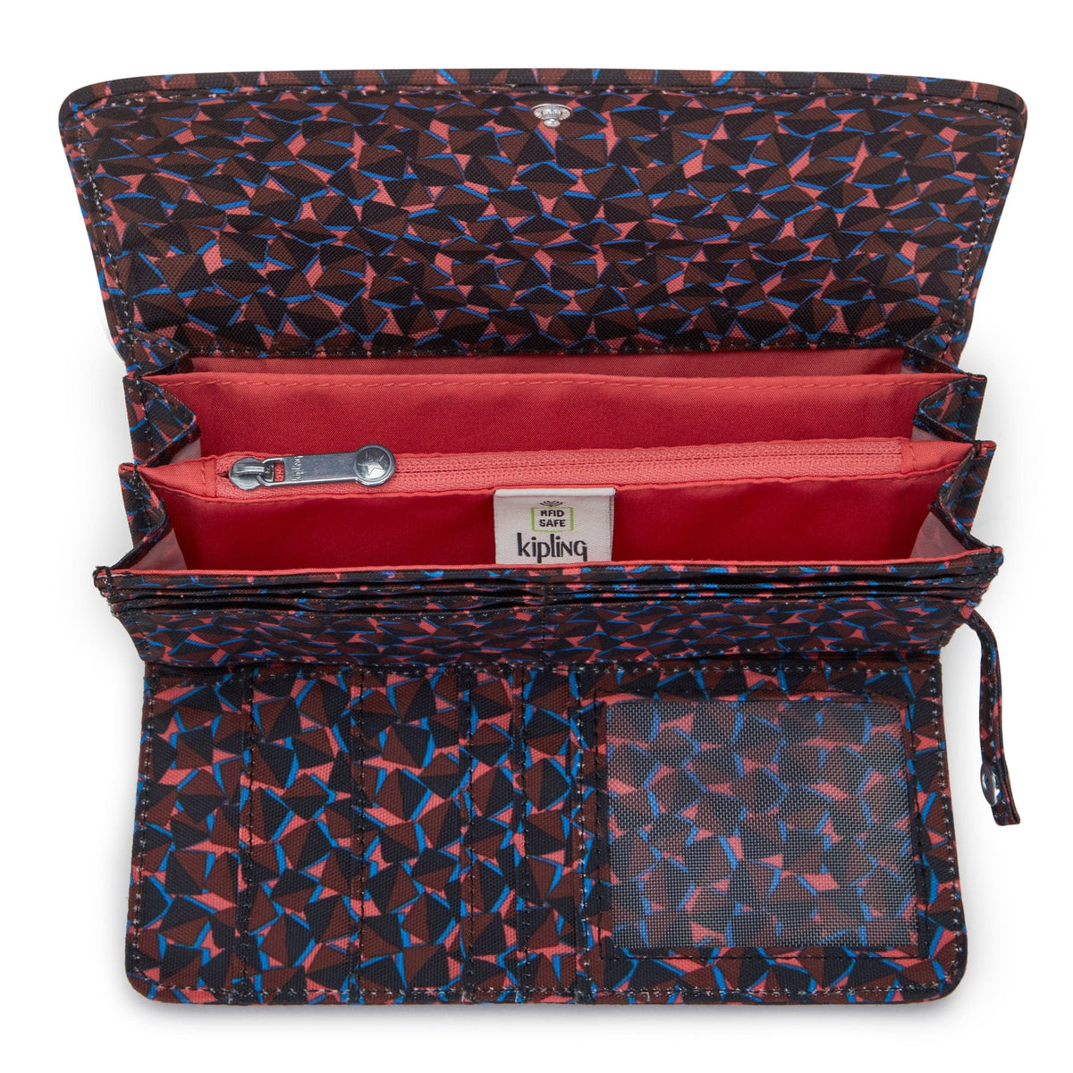 Kipling-Money Land-Large Wallet-Happy Squares-I4437-B3X