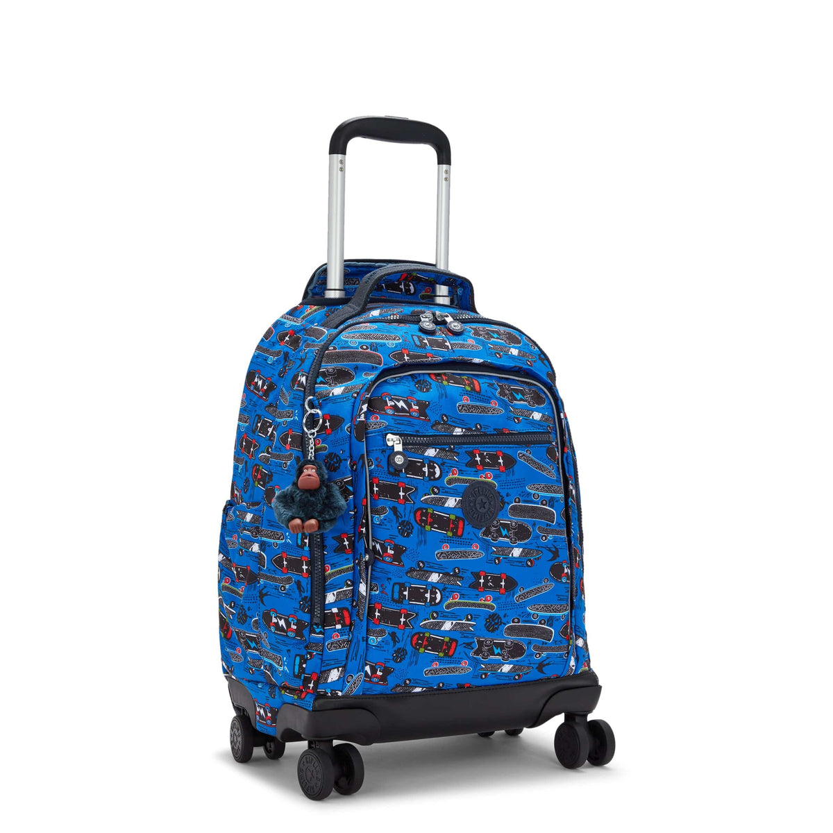 KIPLING-New Zea-Large wheeled backpack (with laptop protection)-New Scate Prt S-I4674-Y35