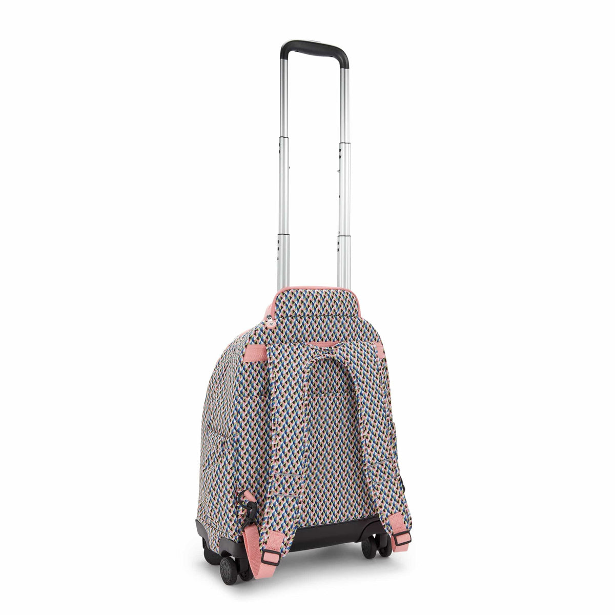 KIPLING-New Zea-Large wheeled backpack (with laptop protection)-Girly Geo-I4674-Z84