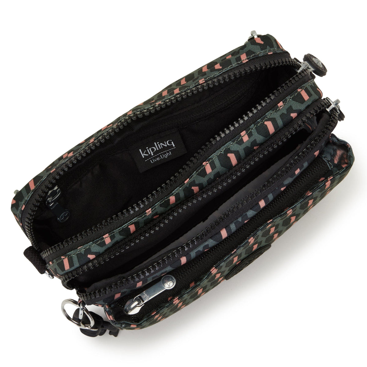 Kipling-Abanu Multi-Small Crossbody Convertible To Waistbag (With Removable Straps)-3D K Pink-I4706-E1A