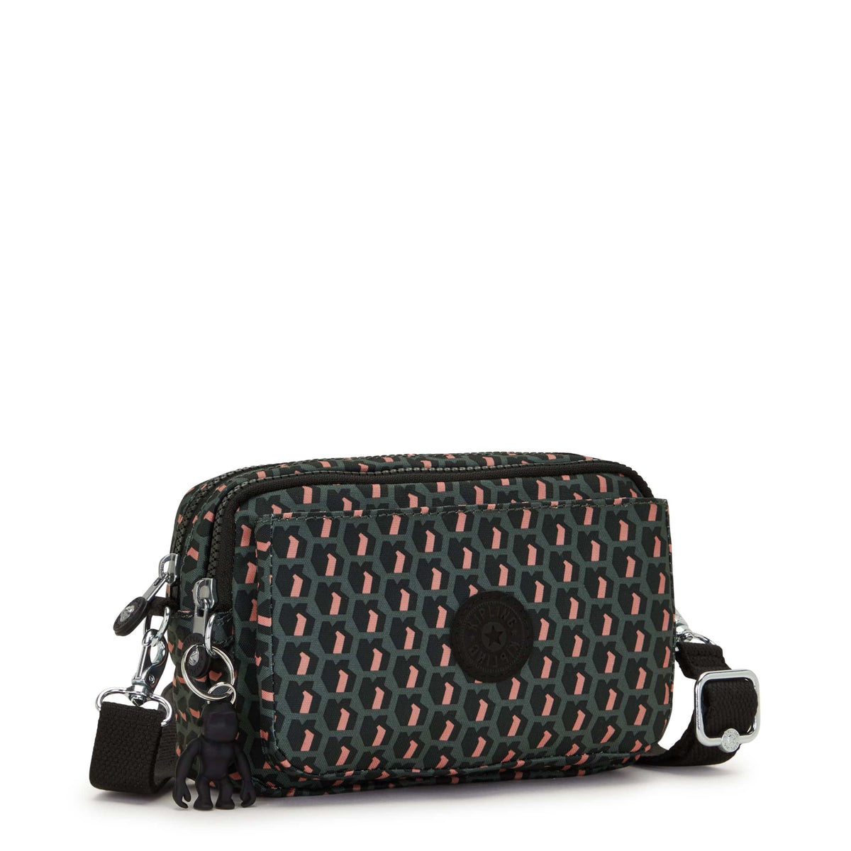 Kipling-Abanu Multi-Small Crossbody Convertible To Waistbag (With Removable Straps)-3D K Pink-I4706-E1A