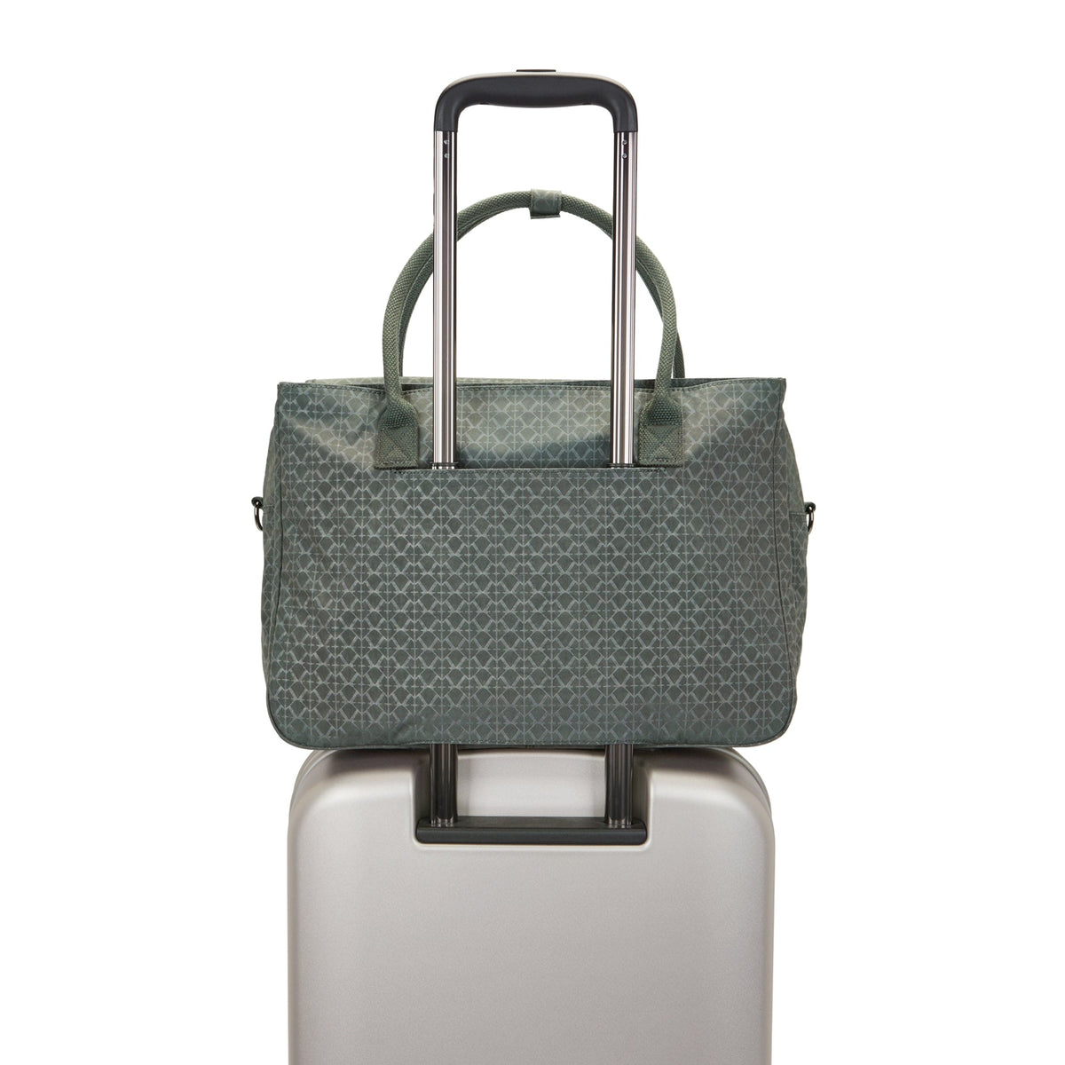 Kipling-Superworker-Working Bag (With Removable Shoulderstrap)-Sign Green Embosse-I4718-F6C