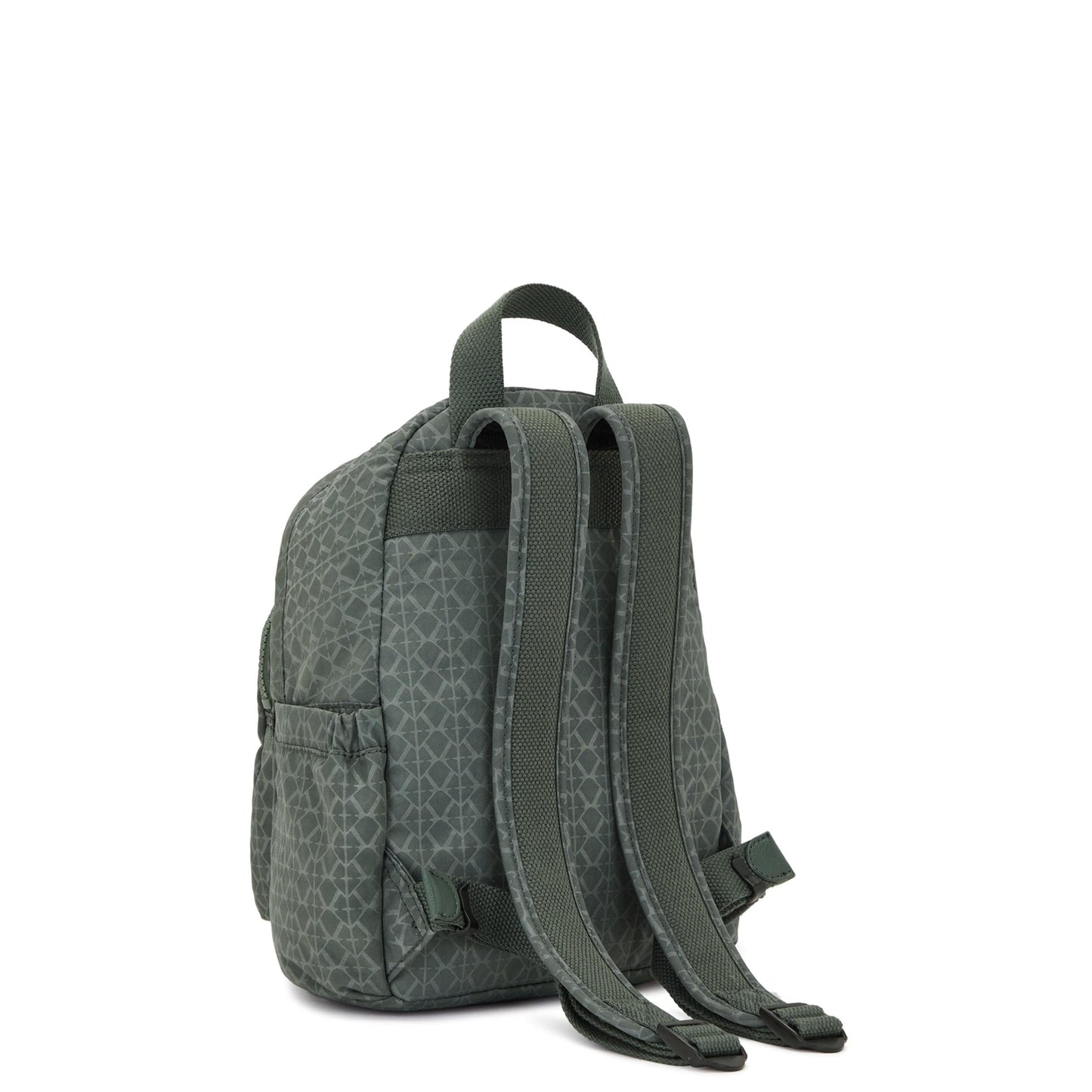 Kipling-Delia Mini-Small Backpack-Sign Green Embosse-I4966-F6C