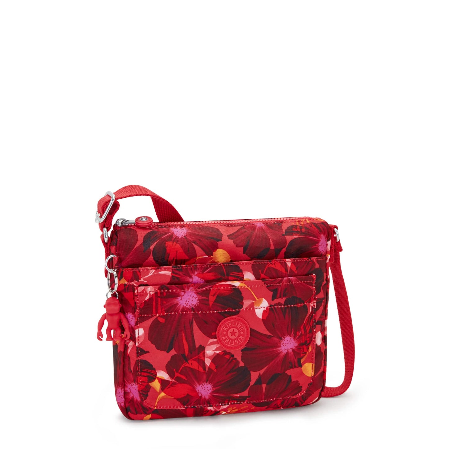 Kipling-Sebastian-Small Crossbody-Poppy Floral-I4999-P3T