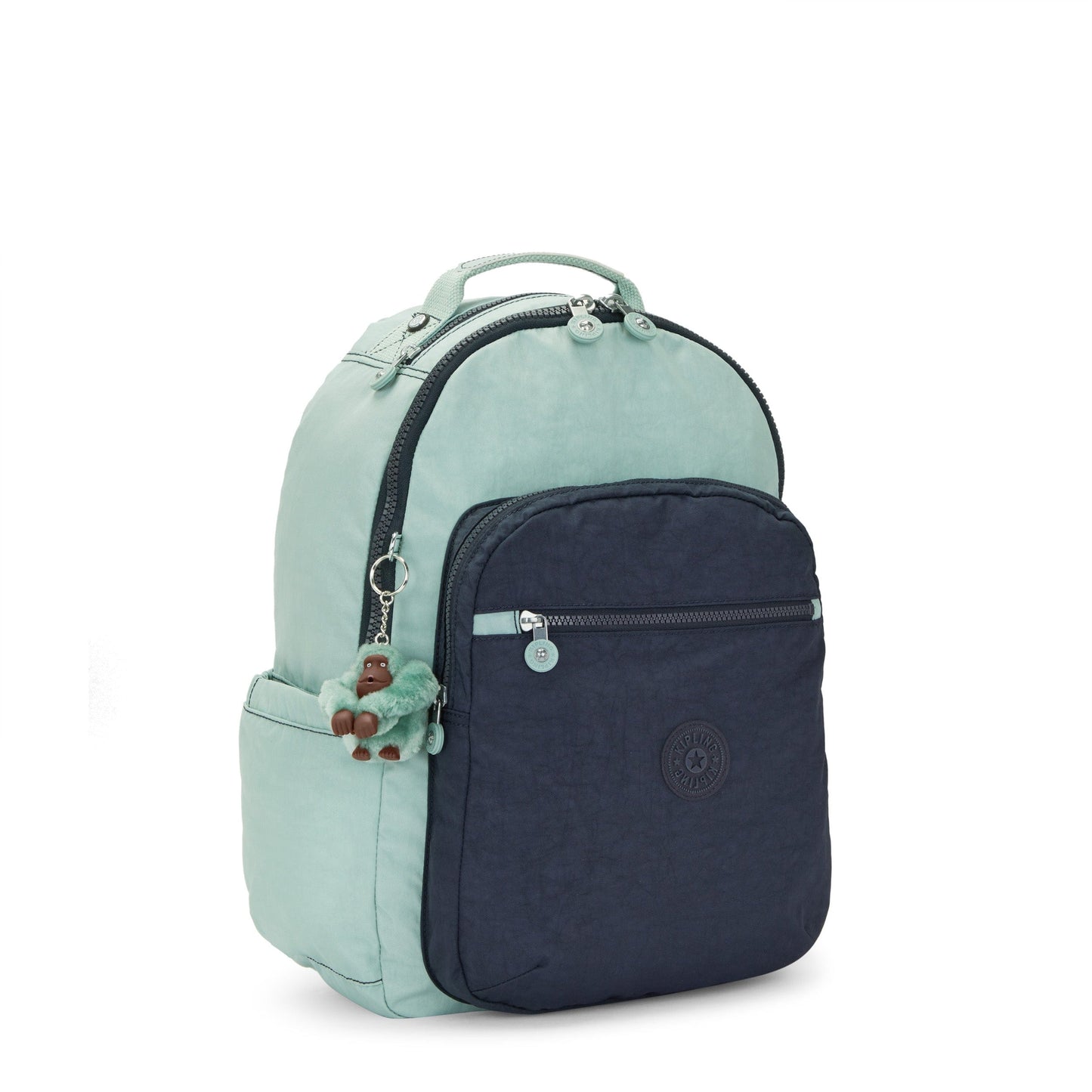 Kipling-Seoul-Large Backpack-Sea Green Block-I5140-P3W