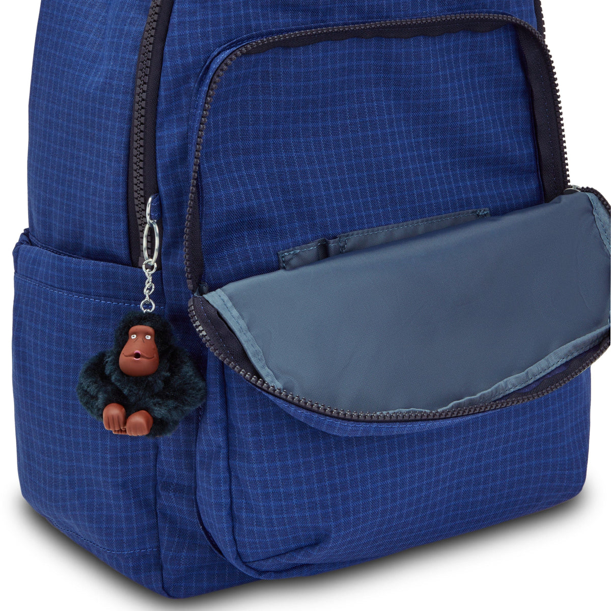 KIPLING-Seoul-Large Backpack-Worker Blue Rs-I5179-P18