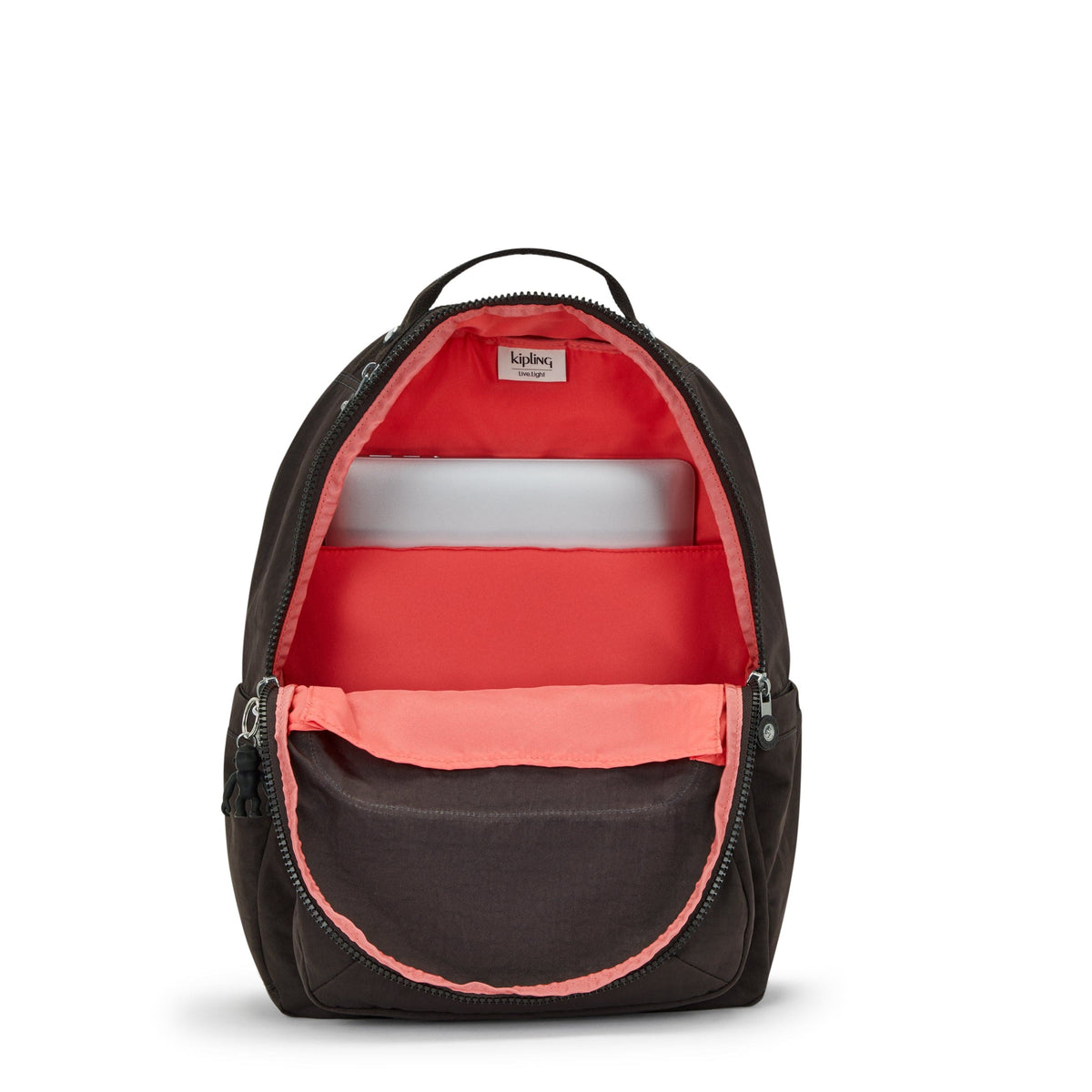 Kipling-Seoul-Large Backpack-Nostalgic Brown-I5210-G1R