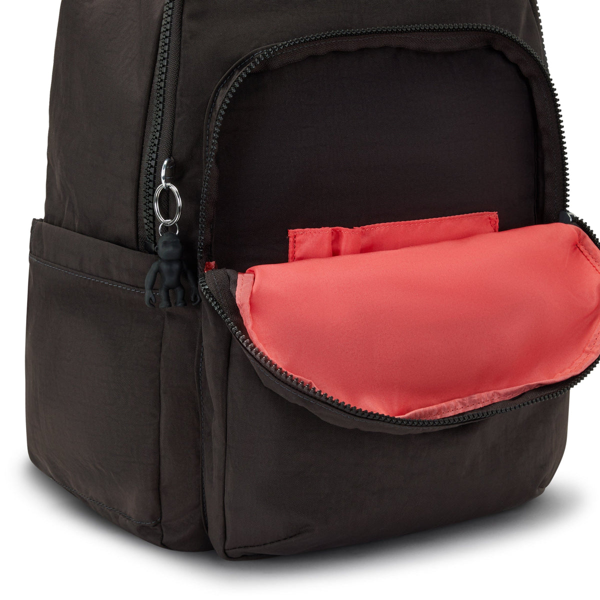 Kipling-Seoul-Large Backpack-Nostalgic Brown-I5210-G1R