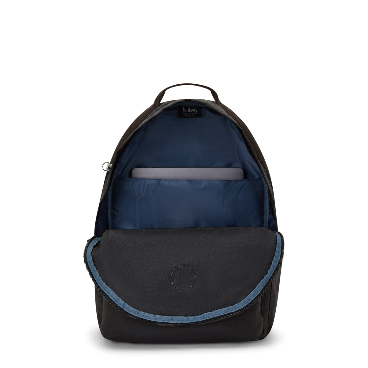 Kipling-Damien L-Large Backpack-New Valley Black-I5285-2Tc