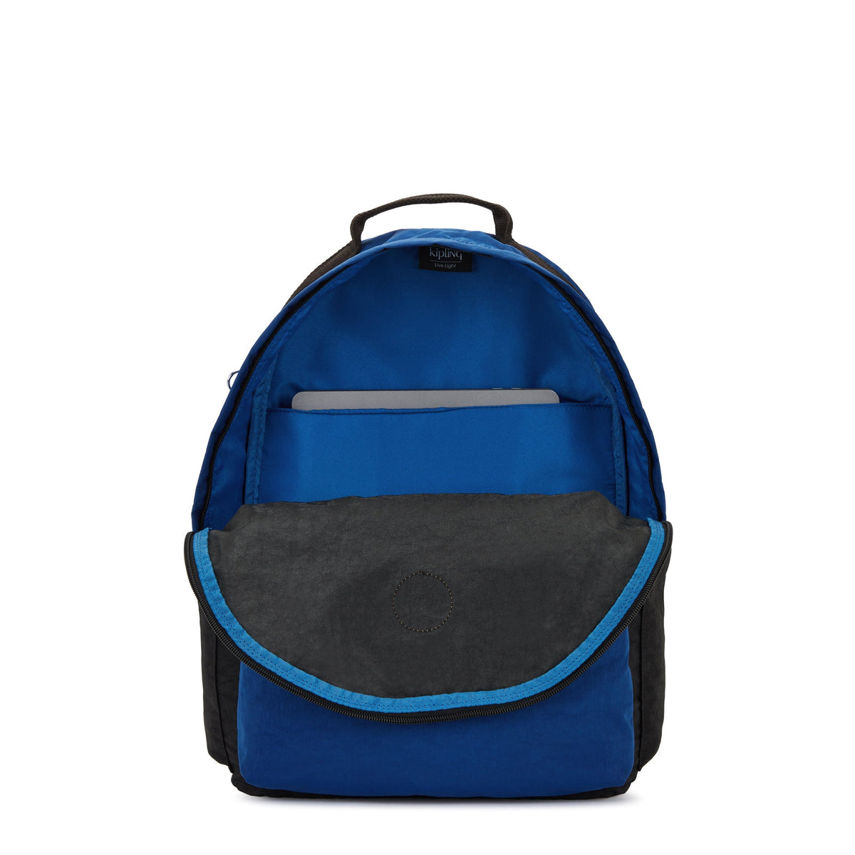 Kipling-Damien L-Large Backpack-Duo Blue Beige-I5285-4Ny