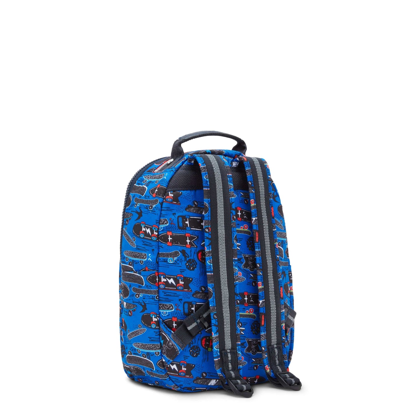 KIPLING-Seoul S-Small Backpack (With Laptop Protection)-New Scate Prt S-I5357-Y35